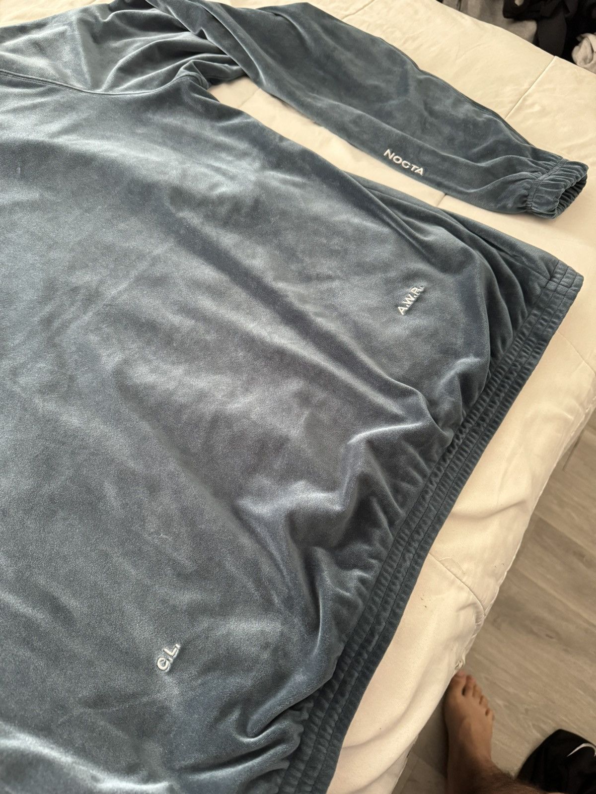 Drake × NOCTA × Nike Nocta Nike Velour Zip Jacket Size US L / EU 52-54 / 3 - 8 Thumbnail