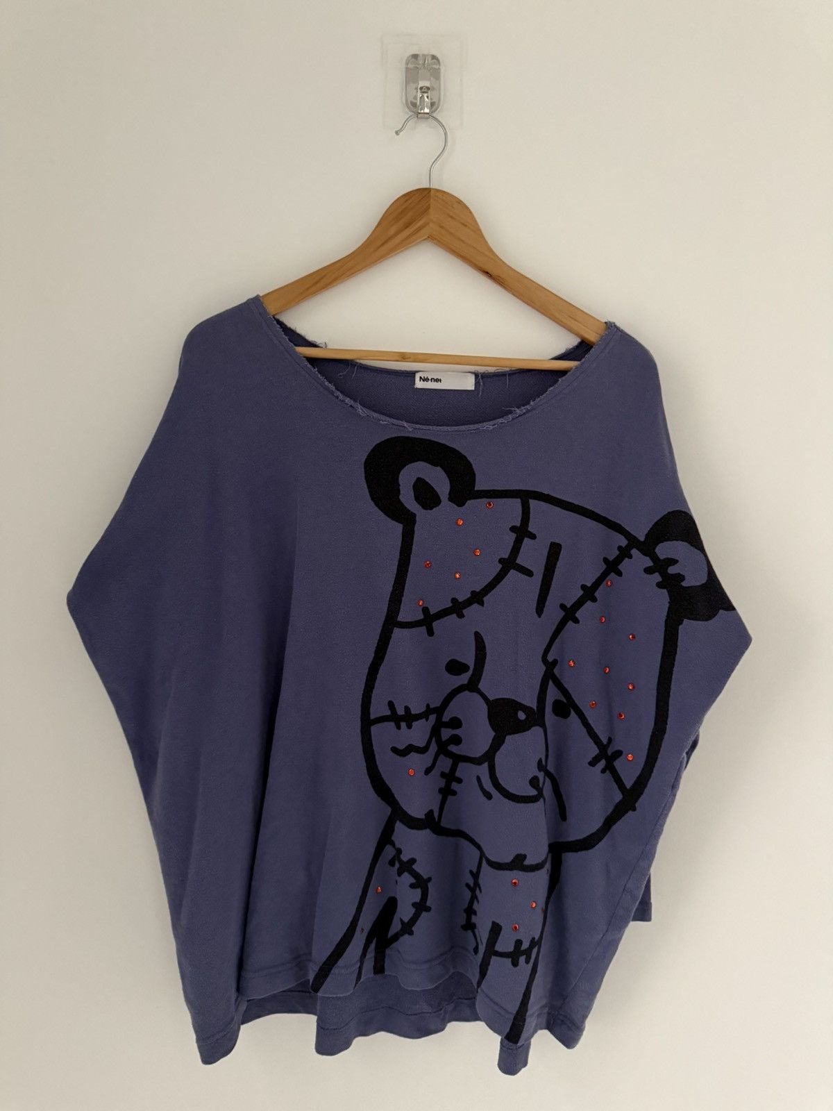 Ne-Net Vintage Japanese Brand Ne-net Baggy Shirt Blouse Style Size XXL / US 16-18 / IT 52-54 - 2 Thumbnail