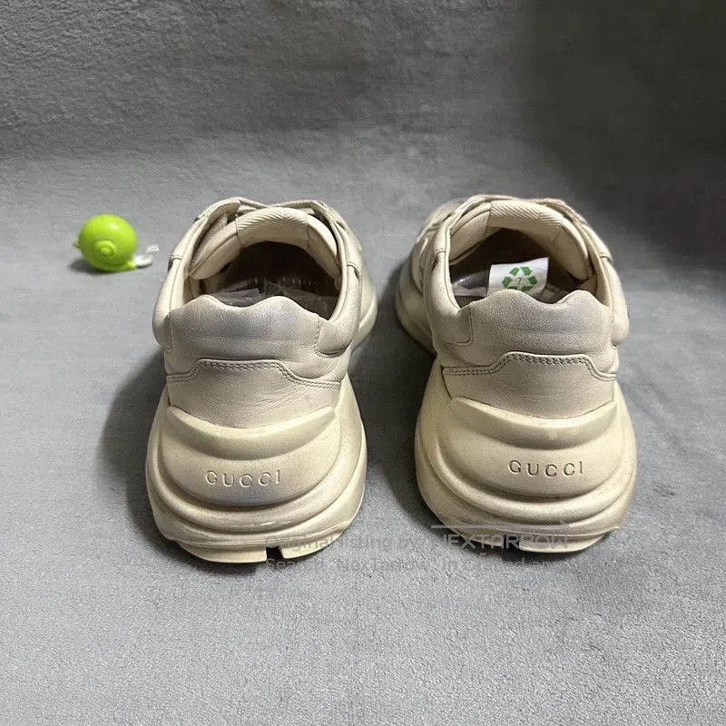 Gucci Gucci Rhyton Leather Low. Size US 8.5 / EU 41-42 - 3 Thumbnail