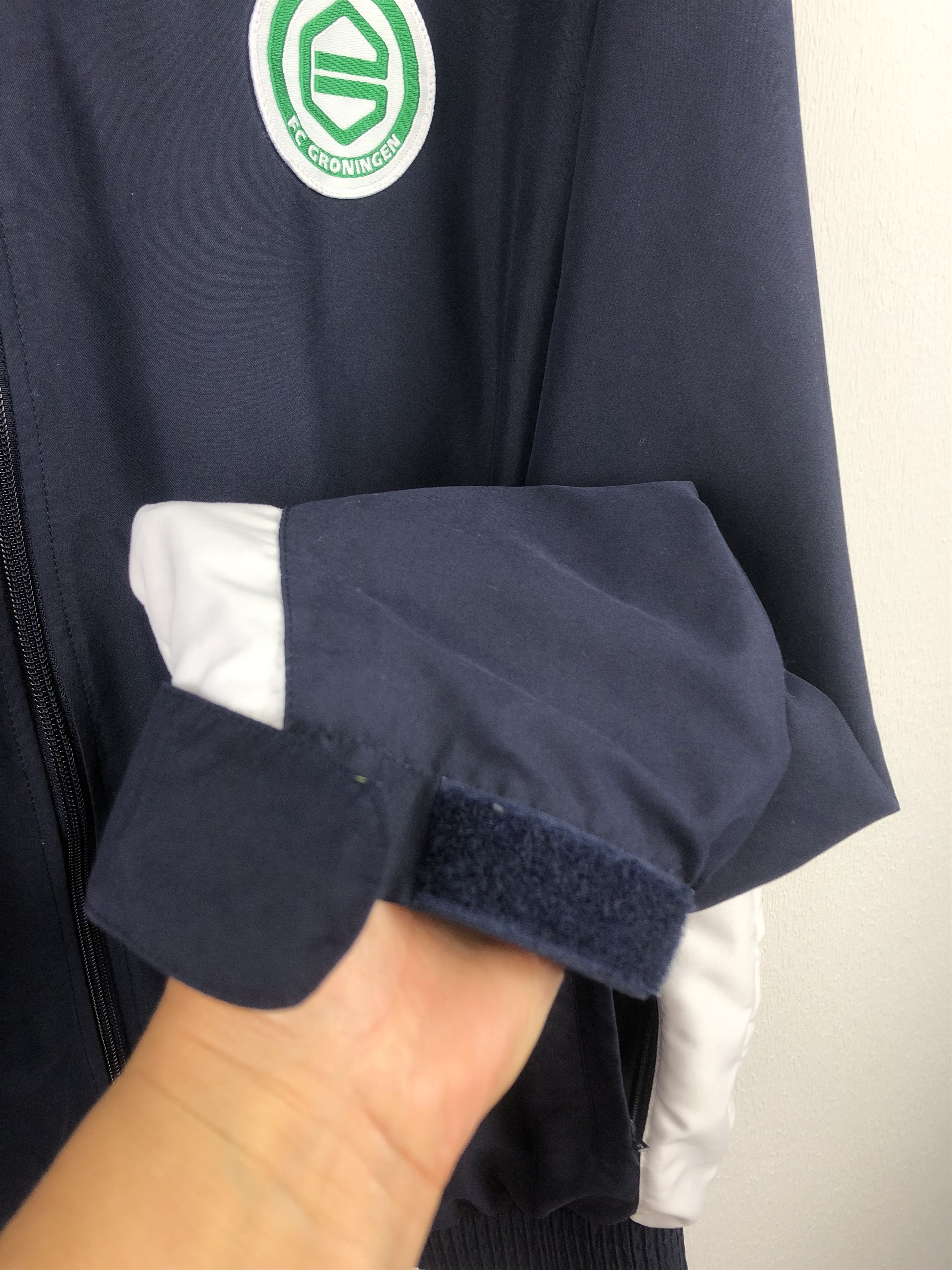 Vintage Vintage FC Groningen Football Jacket Soccer Track Top Size US L / EU 52-54 / 3 - 8 Thumbnail