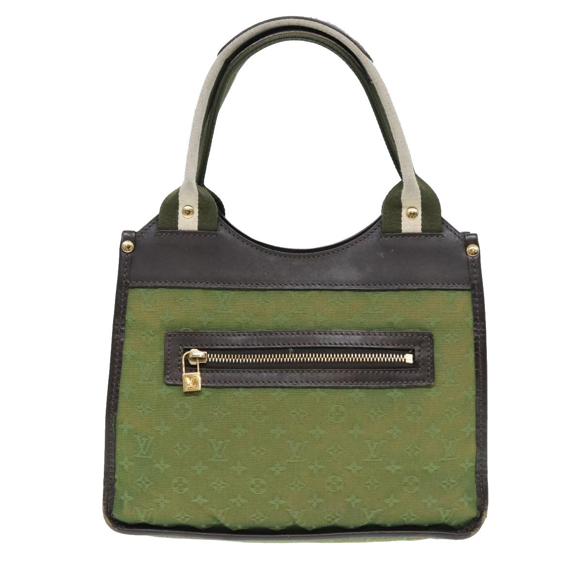 Suck Polosion Khaki Canvas Handbag (Pre-Owned)