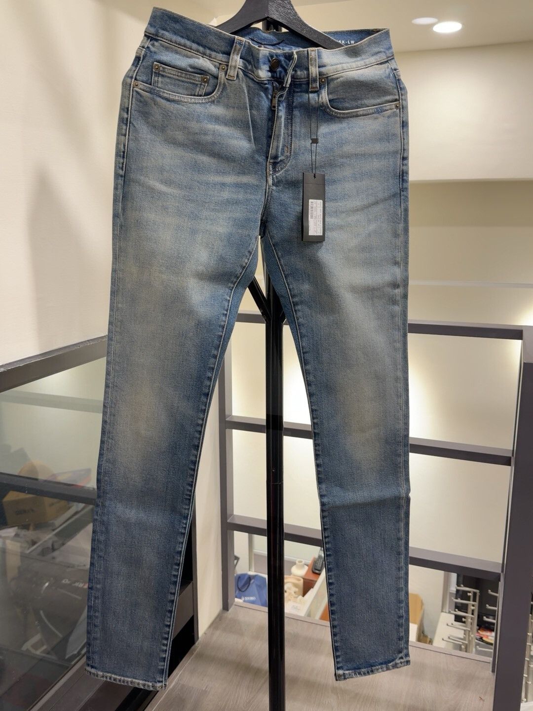 Saint Laurent Paris Saint Laurent Classic Blue Denim Jeans Size 29" - 1 Thumbnail