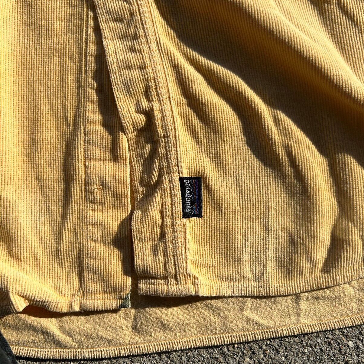Vintage 90s patagonia yellow corduroy shirt, Size US XL / EU 56 / 4 - 4 Thumbnail
