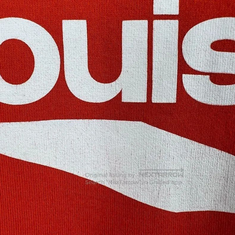Louis Vuitton Louis Vuitton Orange wavy logo knit short sleeve T-shirt Size US M / EU 48-50 / 2 - 9 Thumbnail