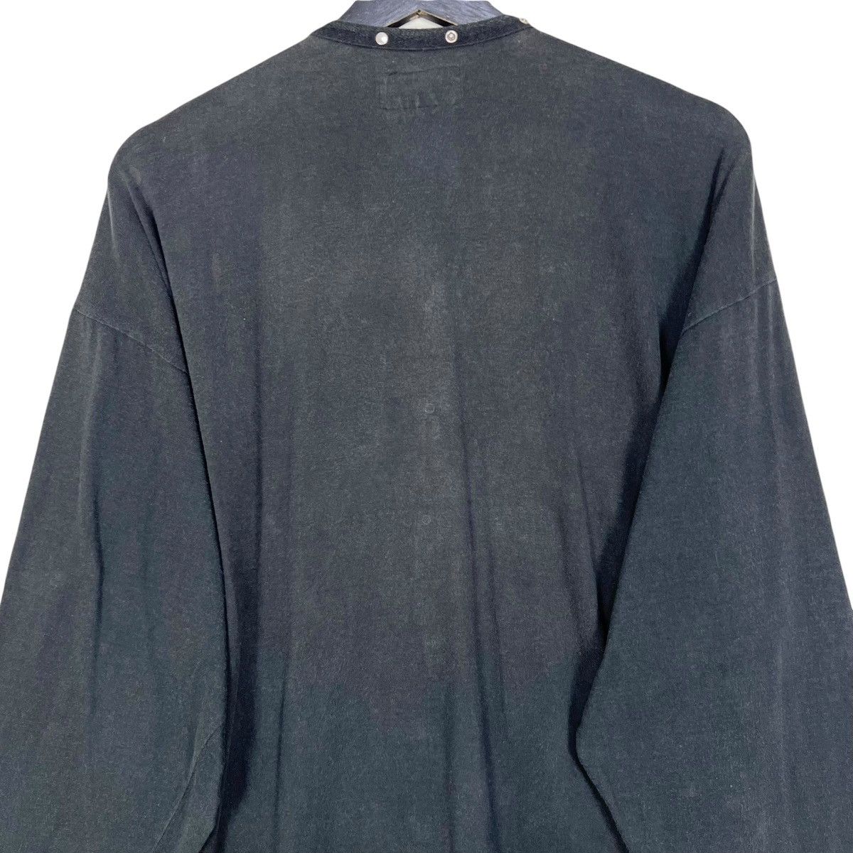 Yohji Yamamoto Vintage 80s Yohji Yamamoto Super Blue Dress Size L / US 10 / IT 46 - 14 Thumbnail
