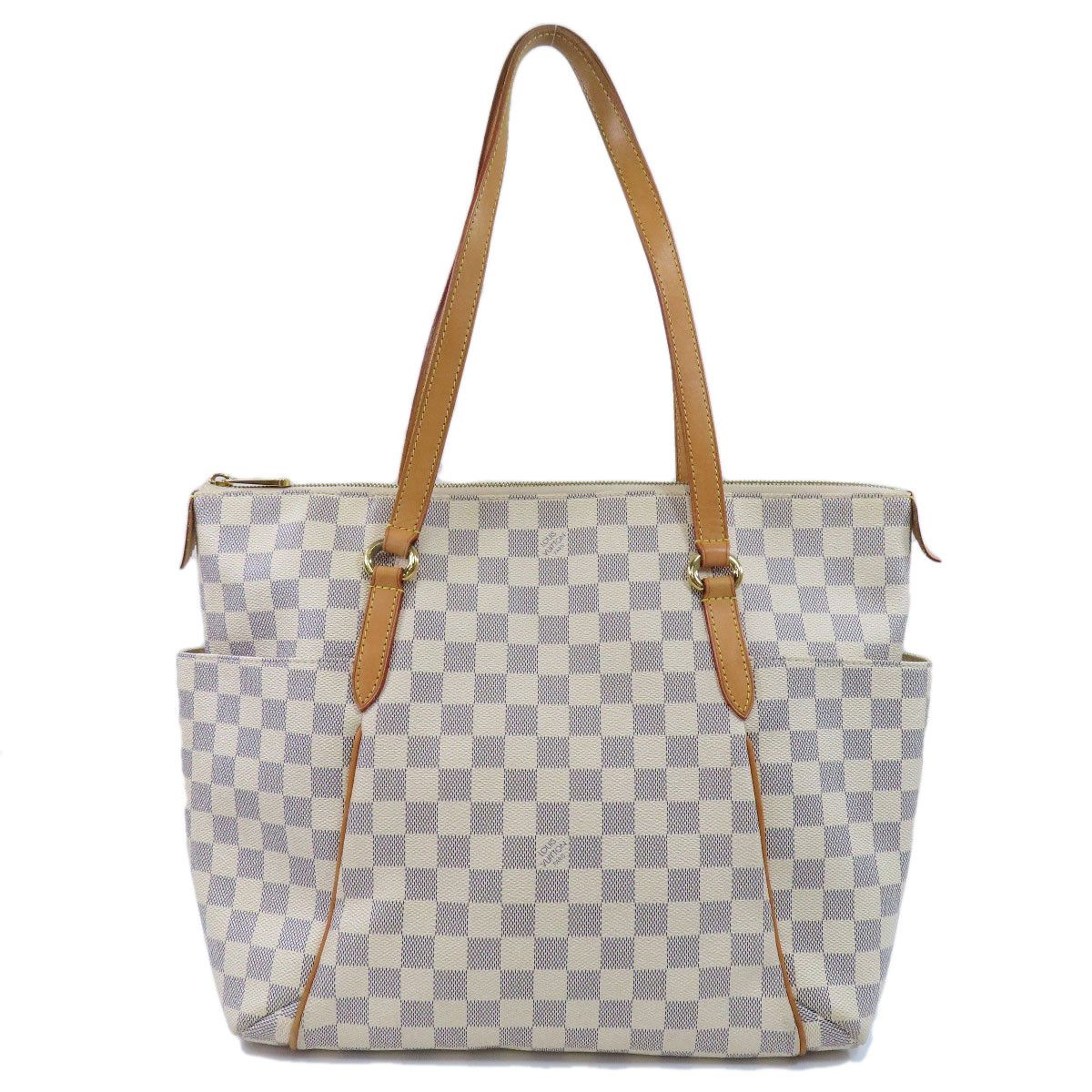 Louis Vuitton Totally MM Damier Azur Tote Bag Damier Canvas