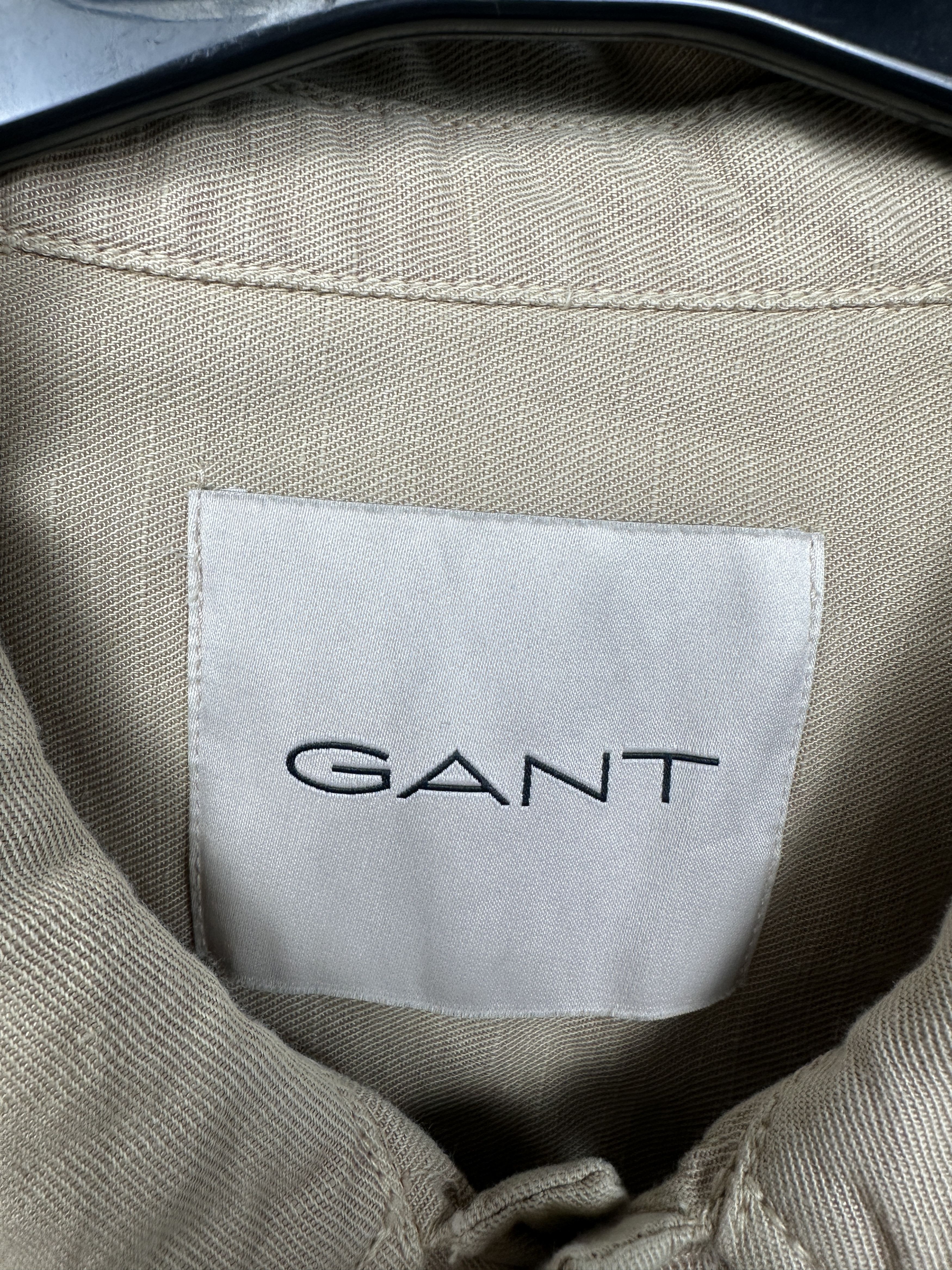 Gant Gant Mens Linen Overshirt Jacket Size US XL / EU 56 / 4 - 3 Thumbnail