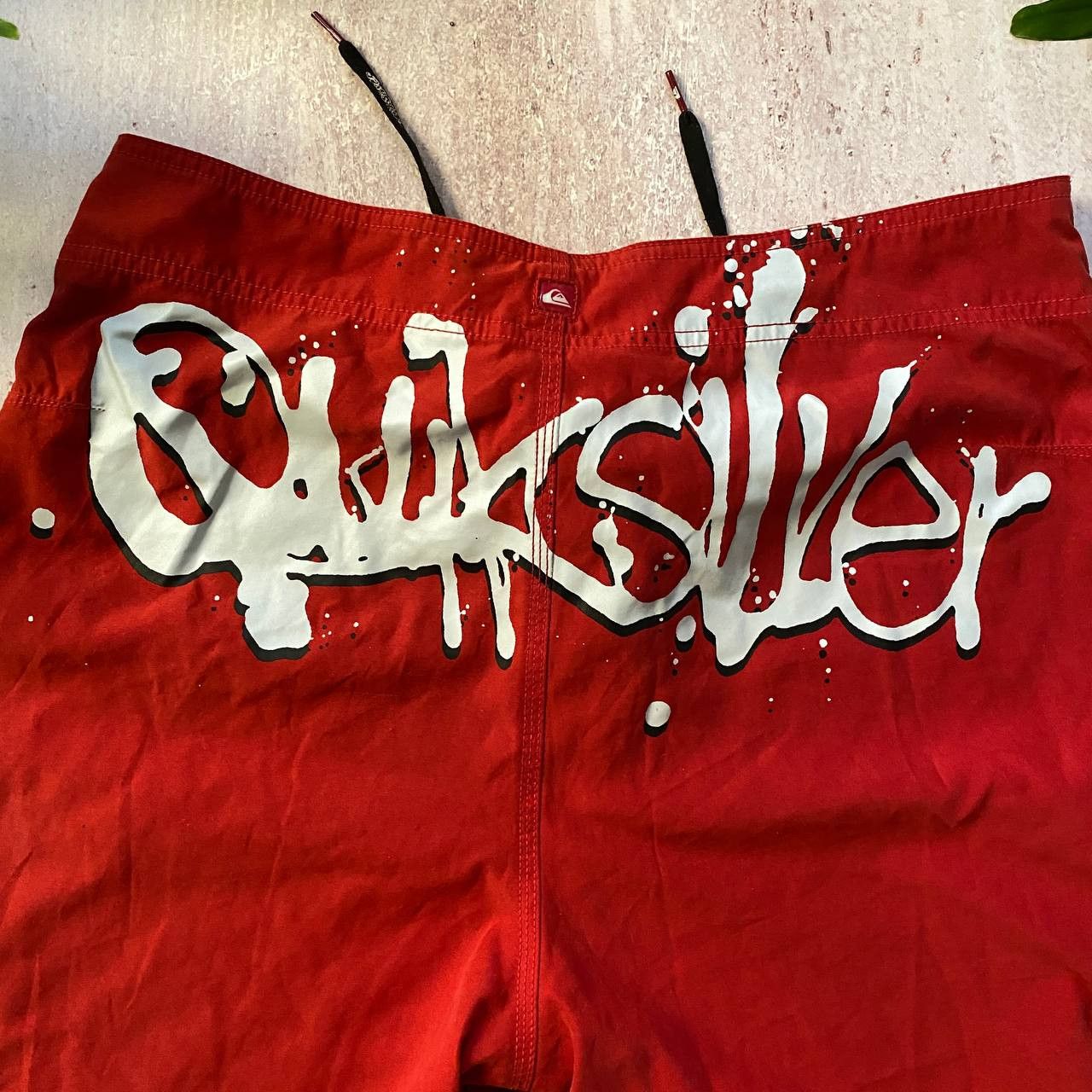 Quiksilver VINTAGE Y2K QUIKSILVER AMAZING SURF SHORTS BIG LOGO 279 Size US 34 / EU 50 - 8 Thumbnail