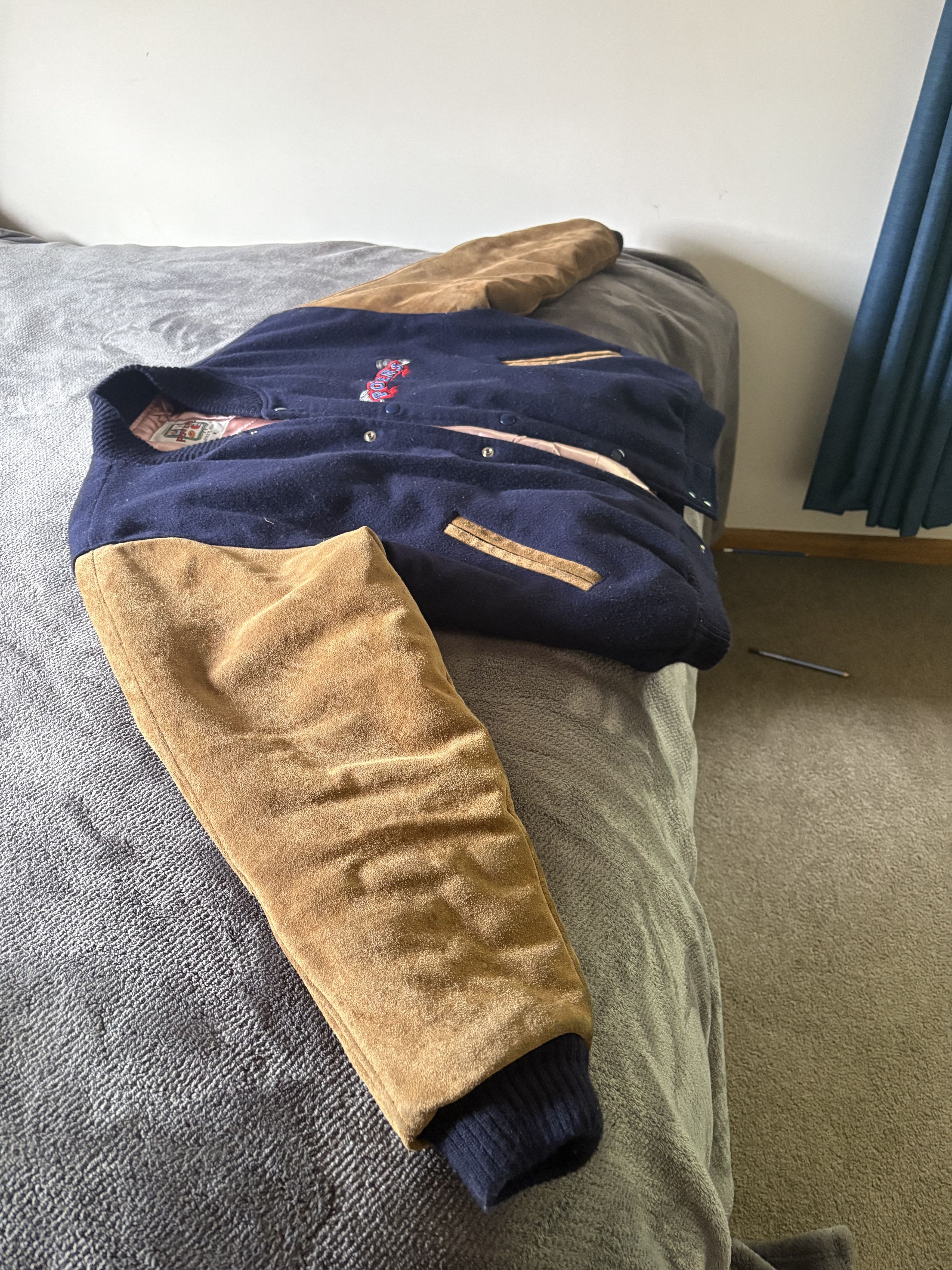 Powers Supply Powers authentic "American Eagle" Varsity jacket. Size US L / EU 52-54 / 3 - 6 Thumbnail