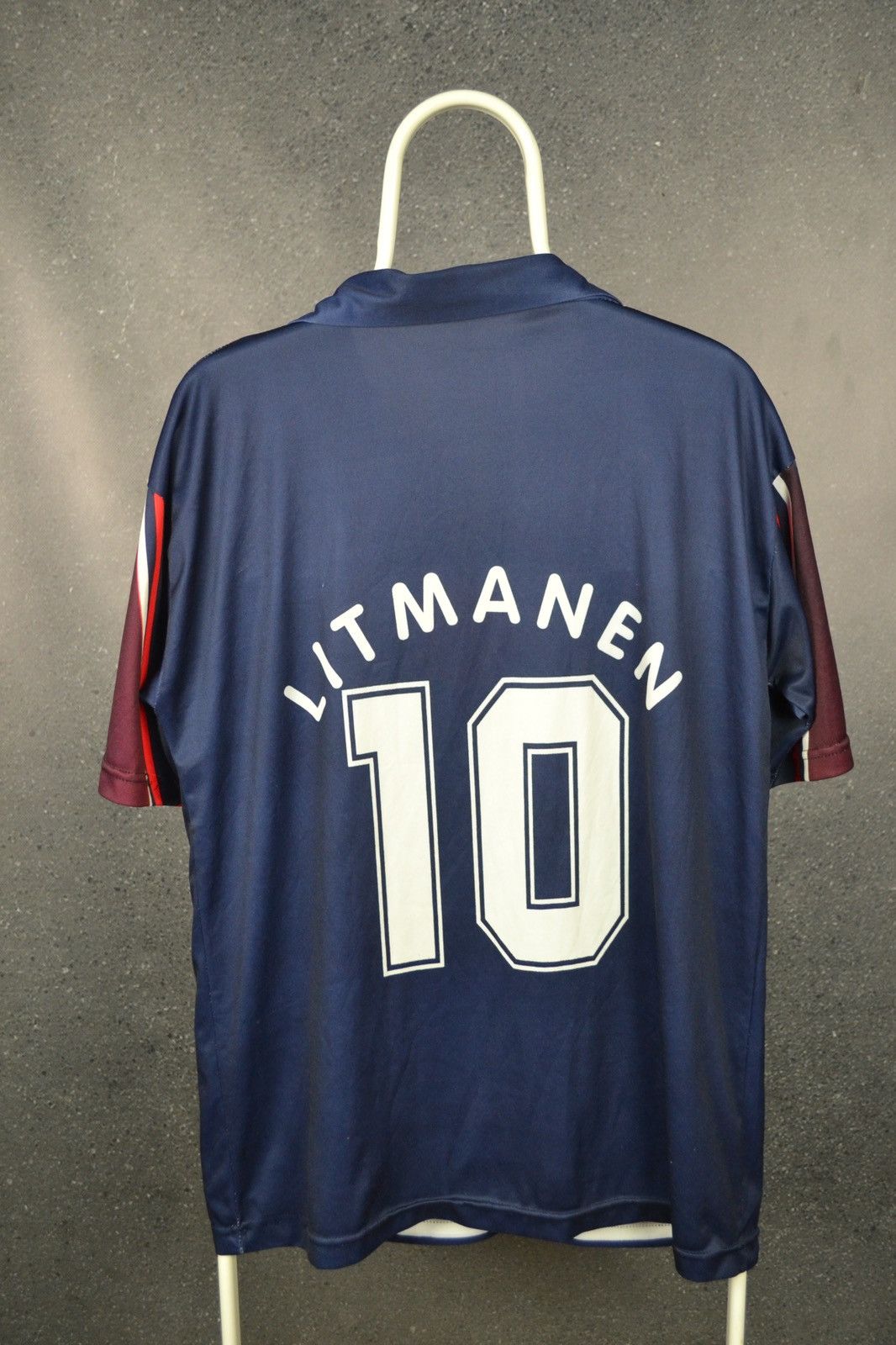 Vintage Ajax Amsterdam 1997 1998 away style vintage soccer jersey Size US L / EU 52-54 / 3 - 2 Thumbnail
