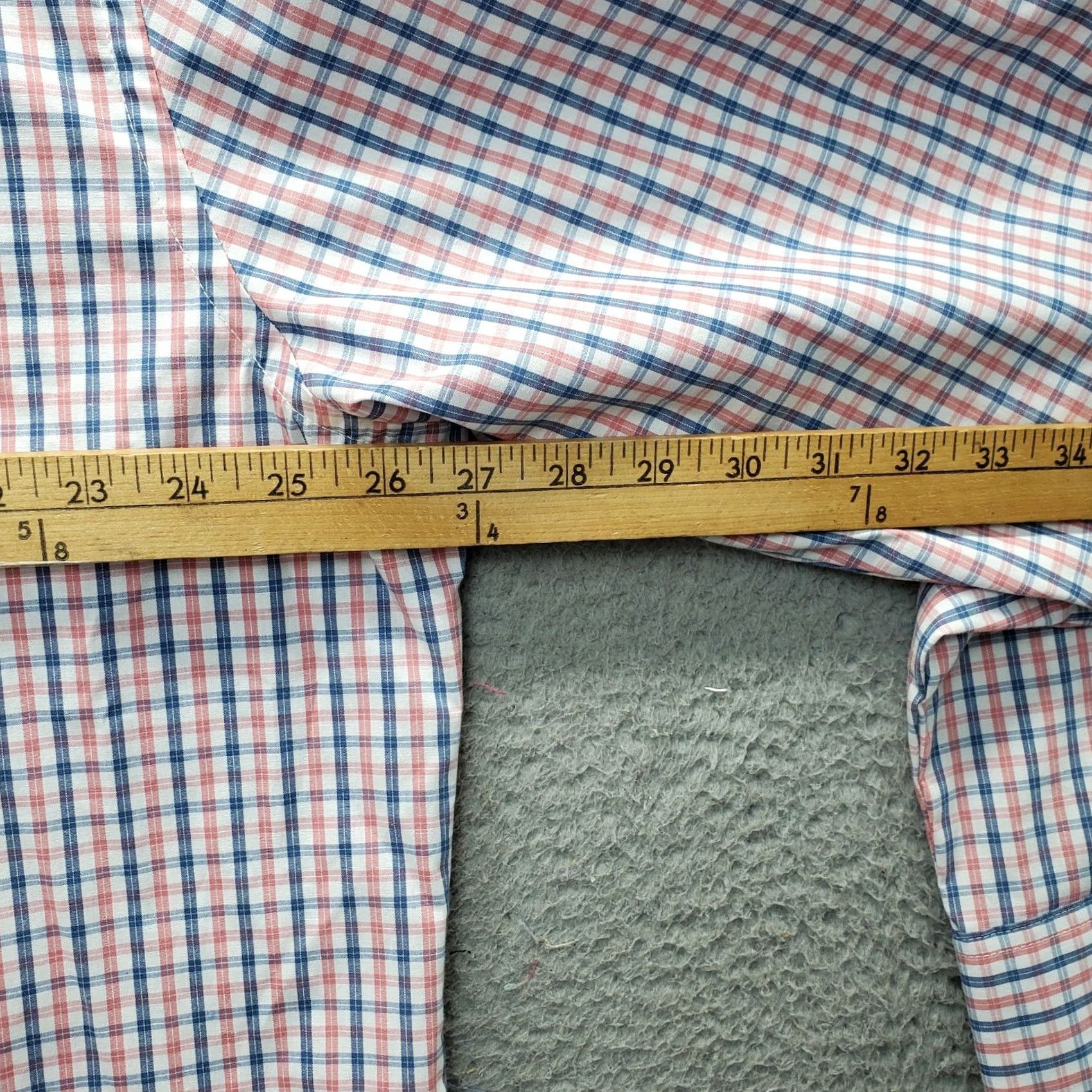 Izod IZOD Shirt Mens XXL Multicolor Plaid Stretch Performance Long Sleeve Button Down Size US XXL / EU 58 / 5 - 4 Thumbnail