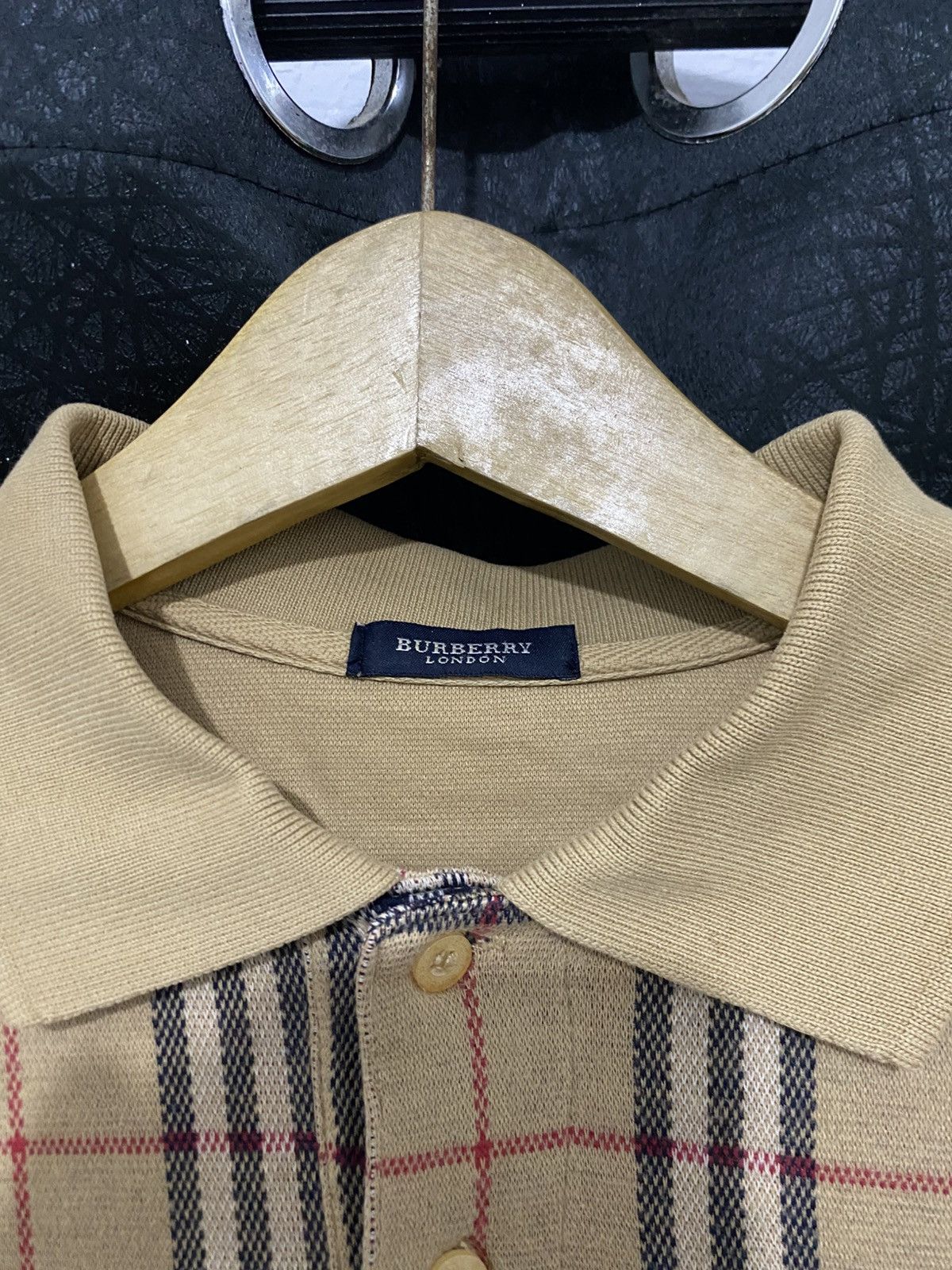 Burberry Burberry Nova Check L/S Polos Size US M / EU 48-50 / 2 - 7 Thumbnail