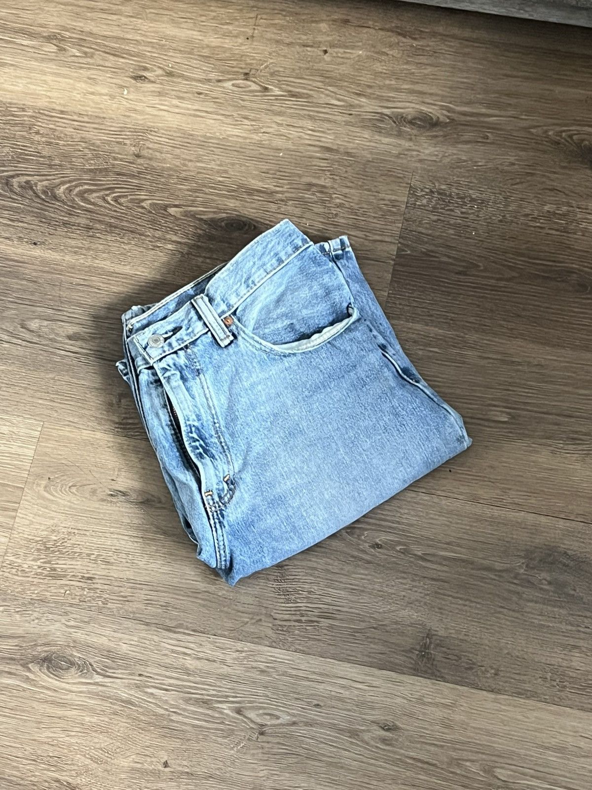 Levi's Levis Blue Light Washed Jorts Size US 32 / EU 48 - 1 Thumbnail