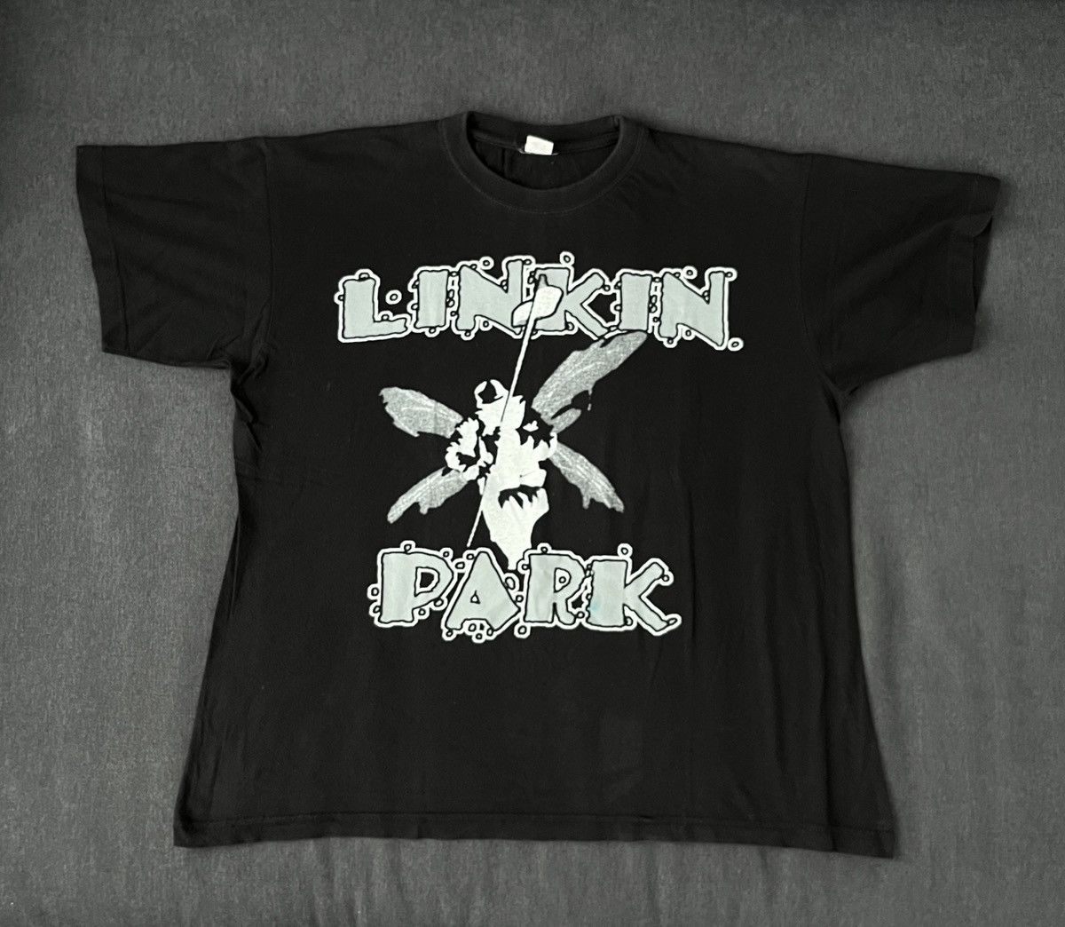 Vintage Vintage Linkin Park 2000 Hybrid Theory Boxy T-shirt Size US M / EU 48-50 / 2 - 2 Thumbnail