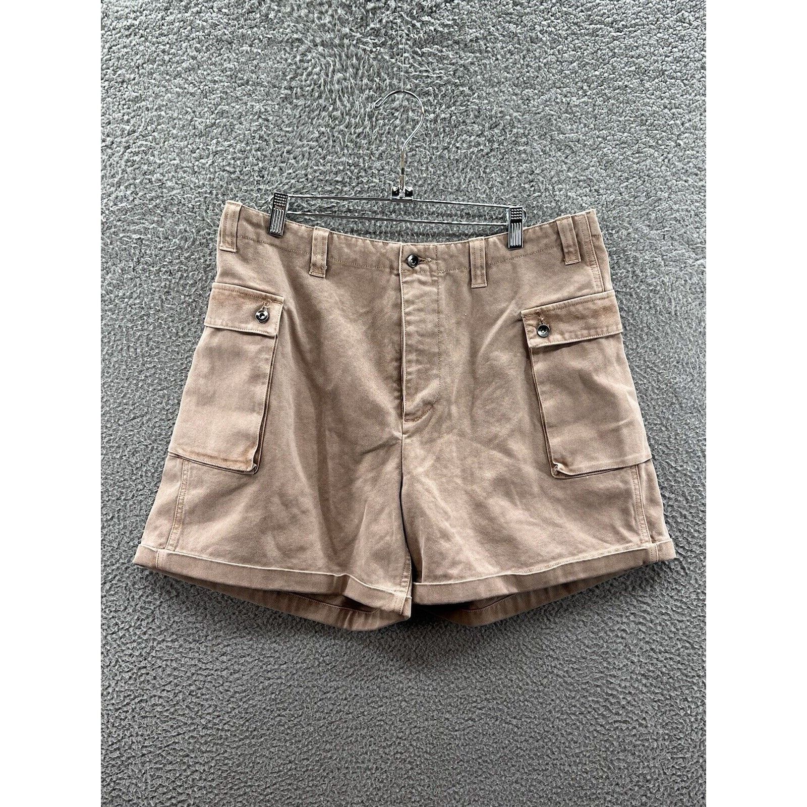 Nike Life Men’s P44 Hemp Cargo Shorts Size 34 FZ6571-200