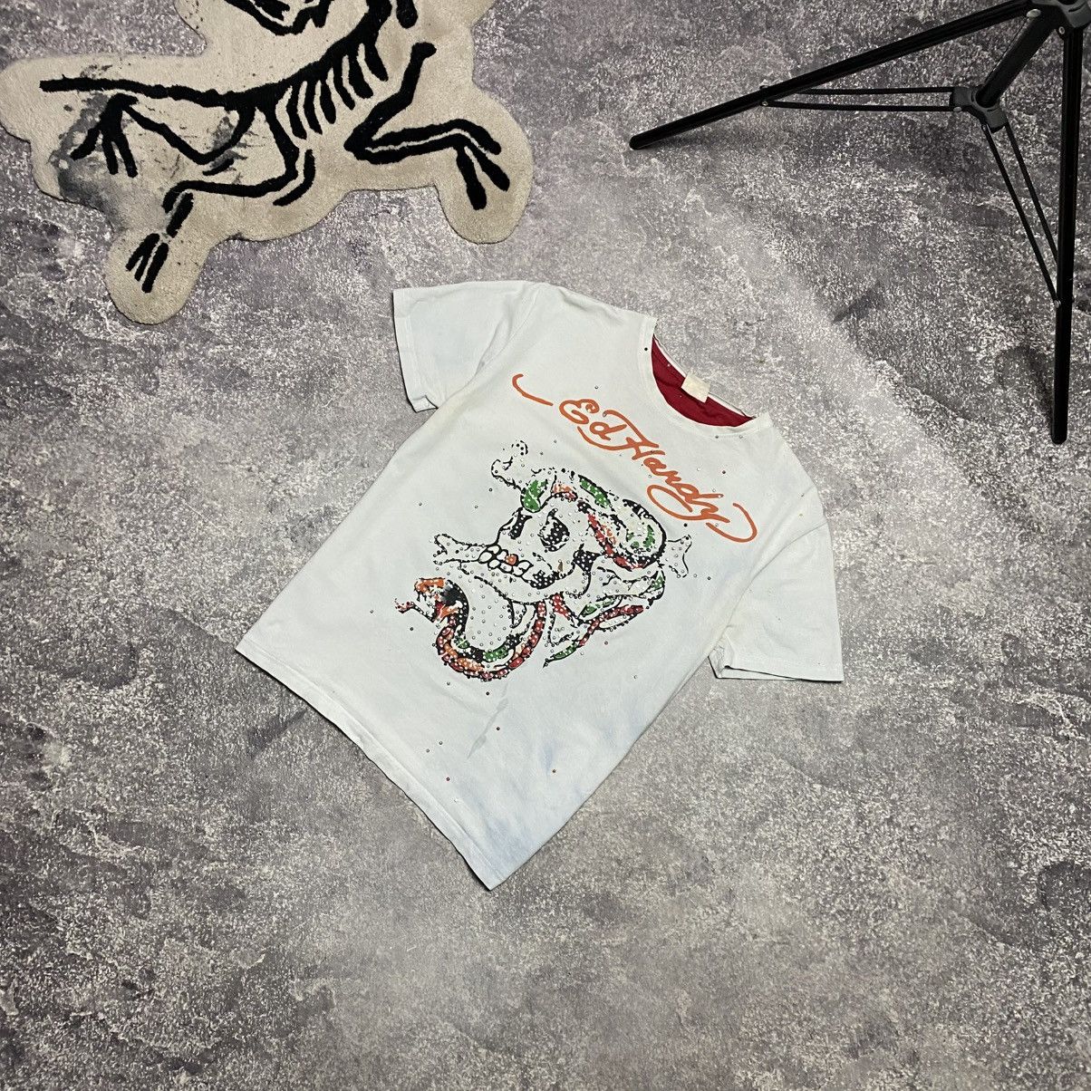 Ed Hardy Vintage Ed Hardy by Christian Audigier y2k opium tee size L Size L / US 10 / IT 46 - 1 Thumbnail