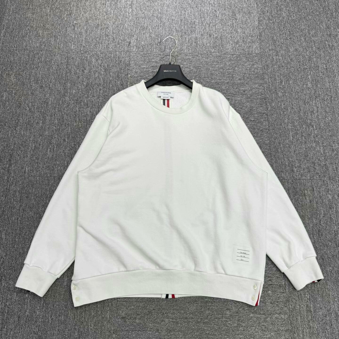 Thom Browne thom browne striped sweatshirt size 5 Size US XL / EU 56 / 4 - 1 Thumbnail