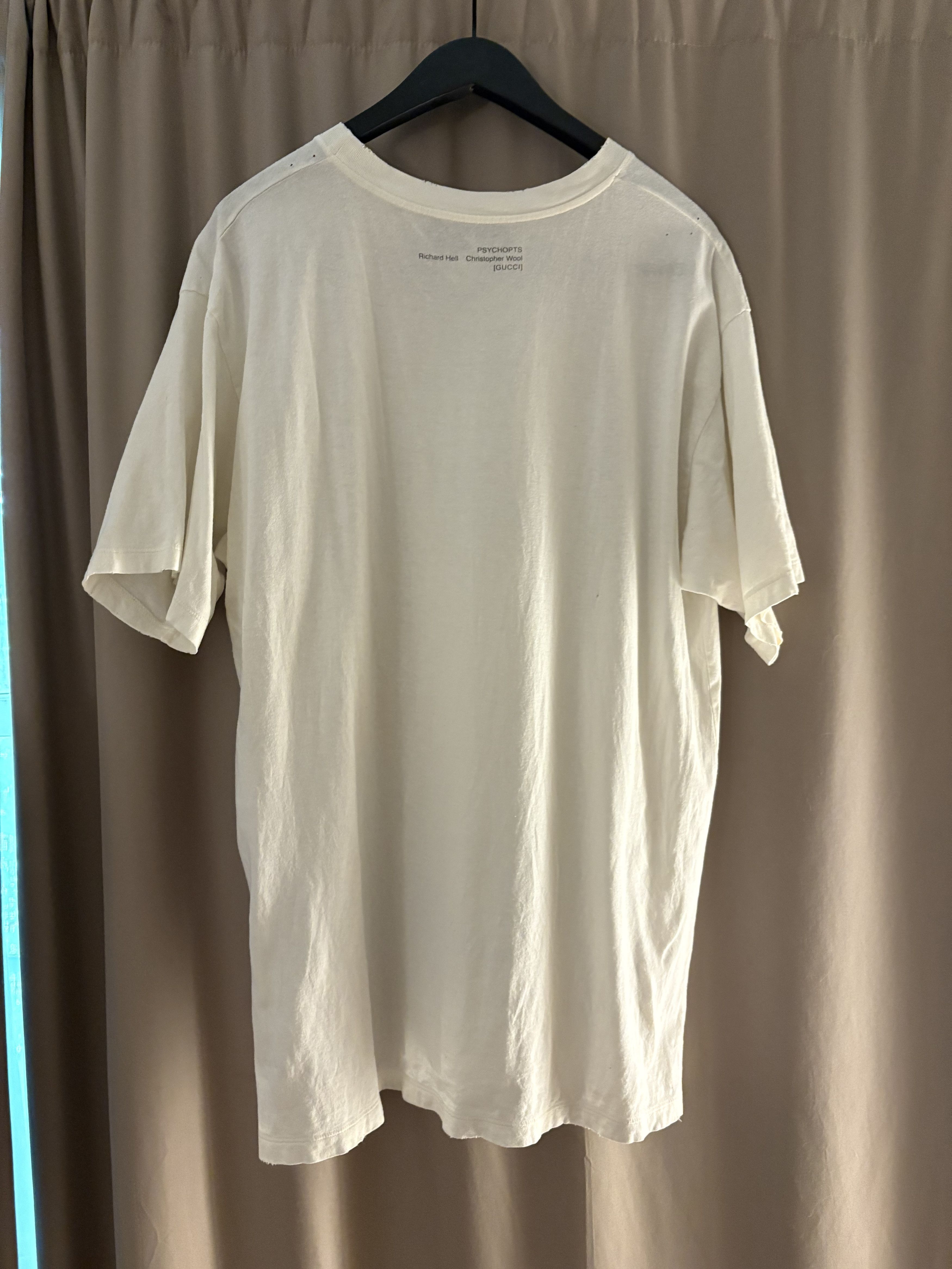 Gucci Oversized think/thank Tee Size US M / EU 48-50 / 2 - 4 Thumbnail