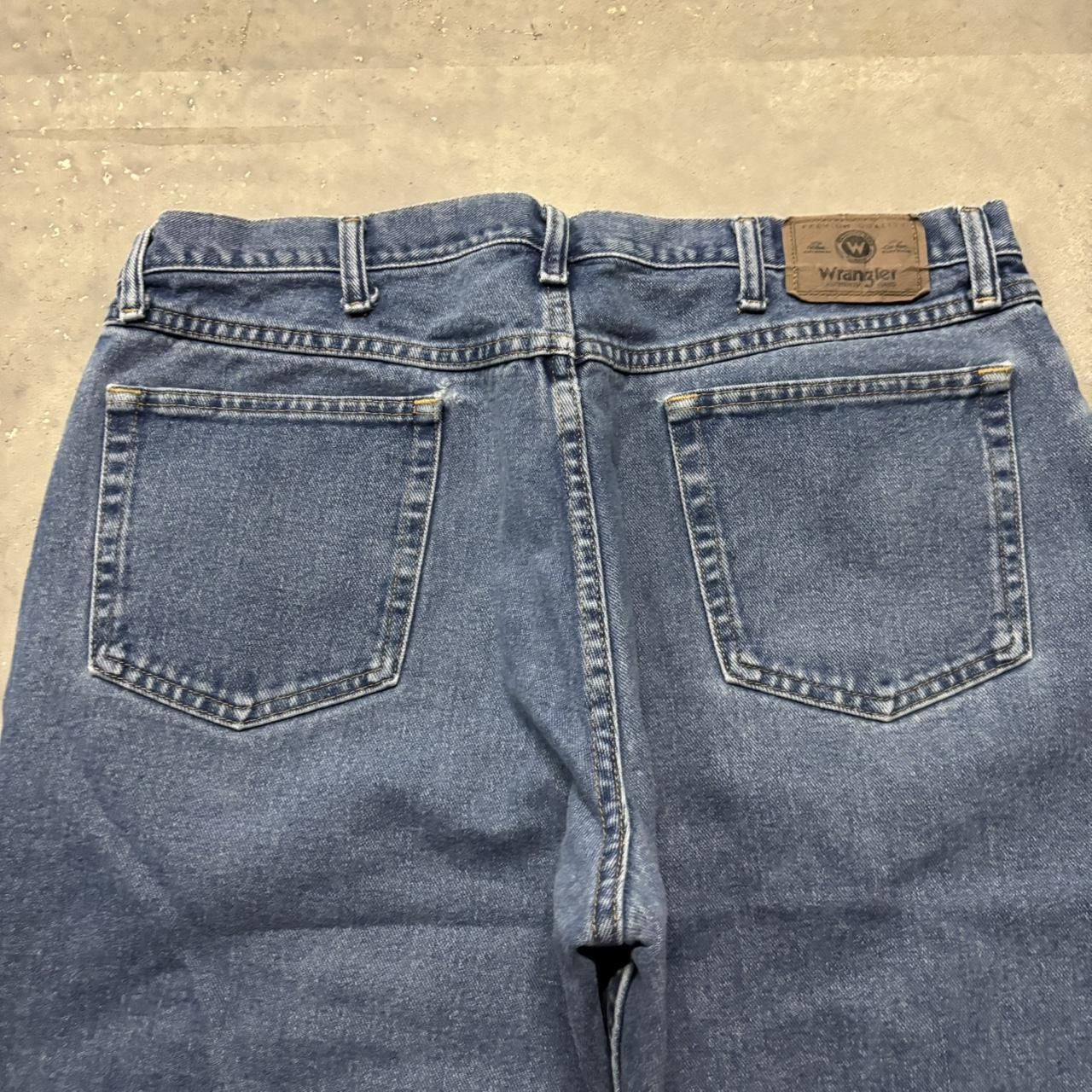 Japanese Brand × Vintage Crazy Vintage Y2K/2000s Blue Wash Essential Denim Jeans! Size US 36 / EU 52 - 7 Thumbnail