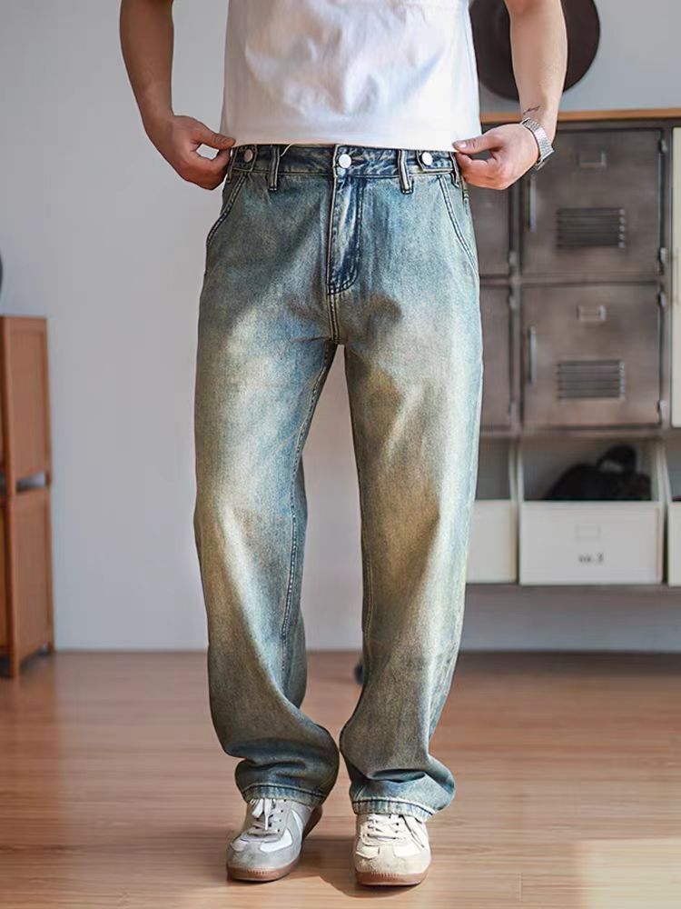 Japanese Brand × Vintage Vintage Washed Jeans Loose Casual Pants Size US 32 / EU 48 - 2 Thumbnail