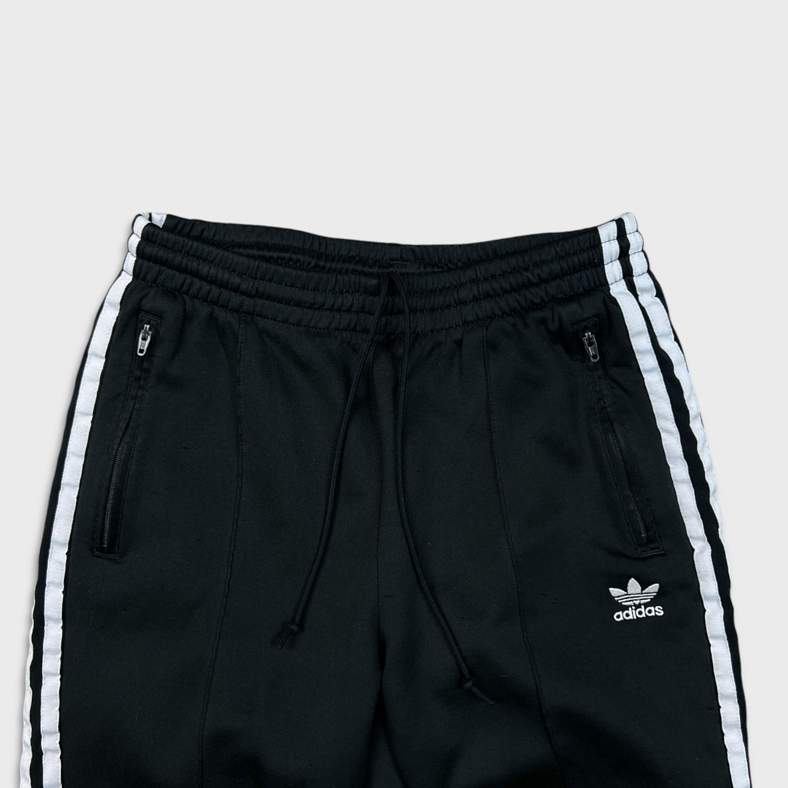 Adidas × Vintage Adidas Track Pants Trefoil 3 Stripe Training Athletic Jogger Size US 26 / EU 42 - 2 Thumbnail