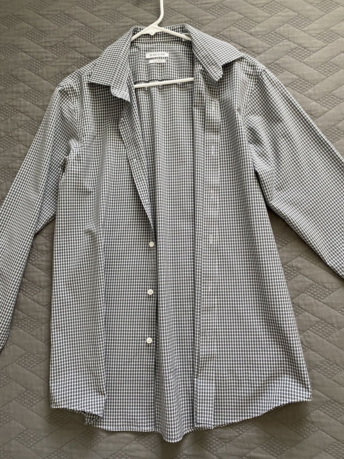 Haggar Haggar Slim Fit Button Up Size US L / EU 52-54 / 3 - 5 Thumbnail