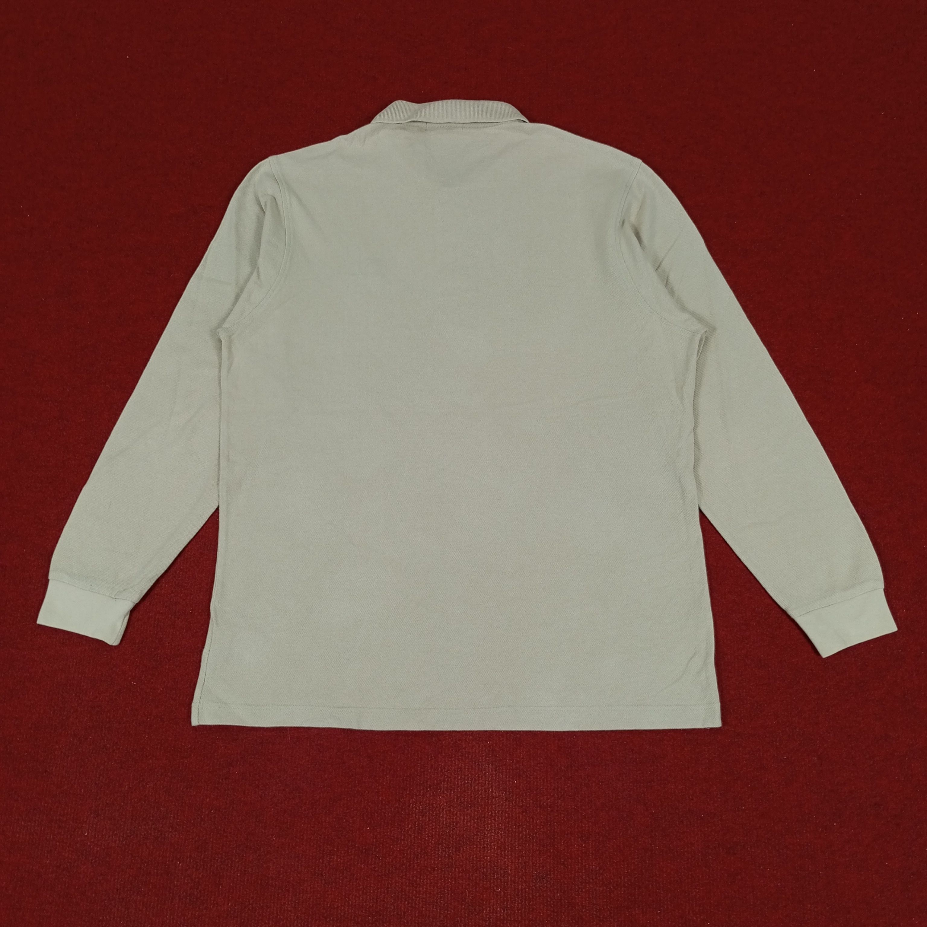 Burberry Burberry London Slim Fit Long Sleeve Polos Size US L / EU 52-54 / 3 - 3 Thumbnail