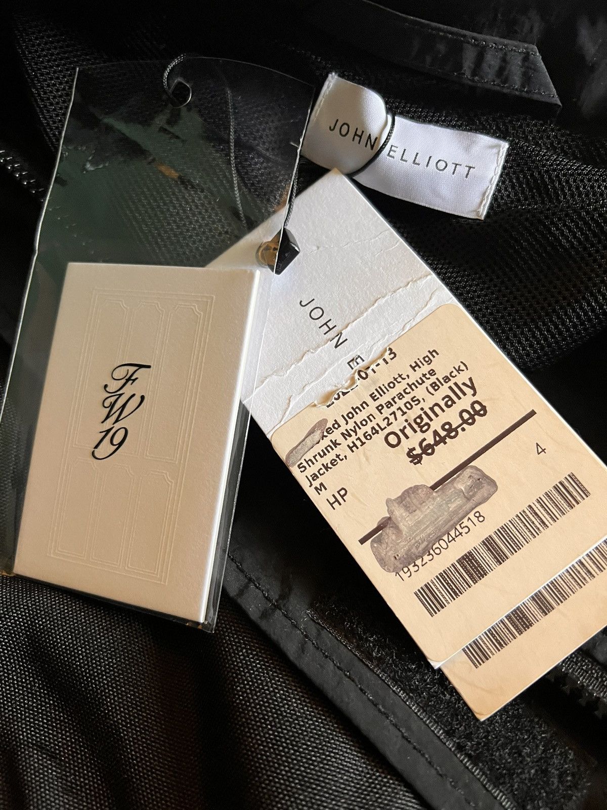 John Elliott John Elliott High Shrunk Nylon Parachute Jacket Size US M / EU 48-50 / 2 - 6 Thumbnail