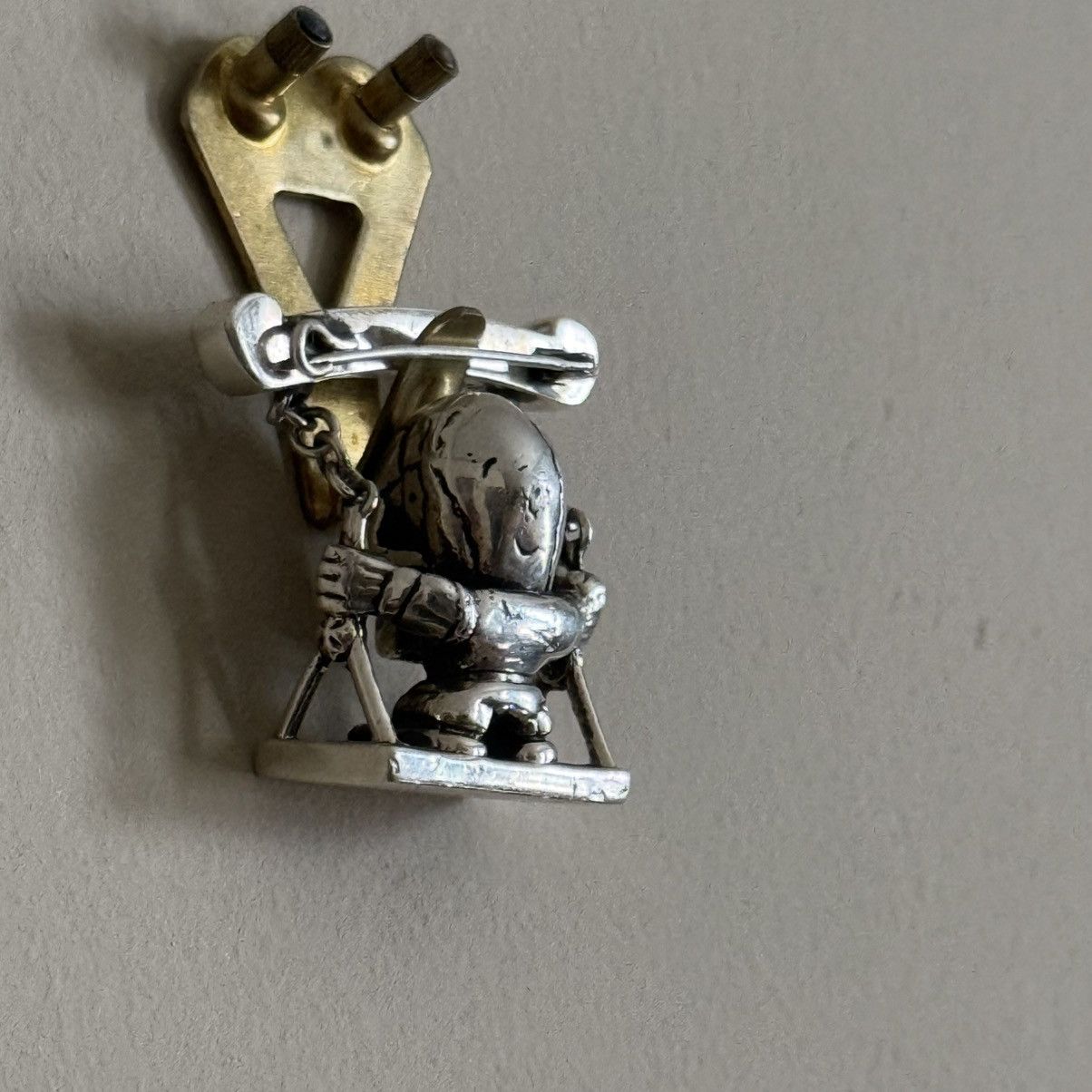 Chrome Hearts RARE Chrome Hearts Collector Foti Swing ‘Swinger’ Pin Size ONE SIZE - 12 Thumbnail