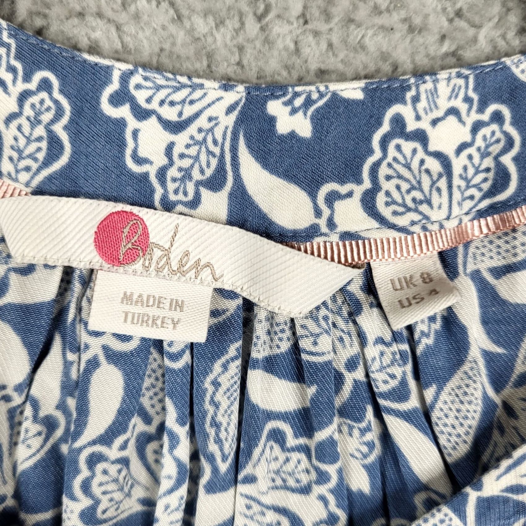 Boden Boden Jungle Bloom Naomi Button-Up Blouse Women's Size US 4 UK 8 Size S / US 4 / IT 40 - 6 Thumbnail