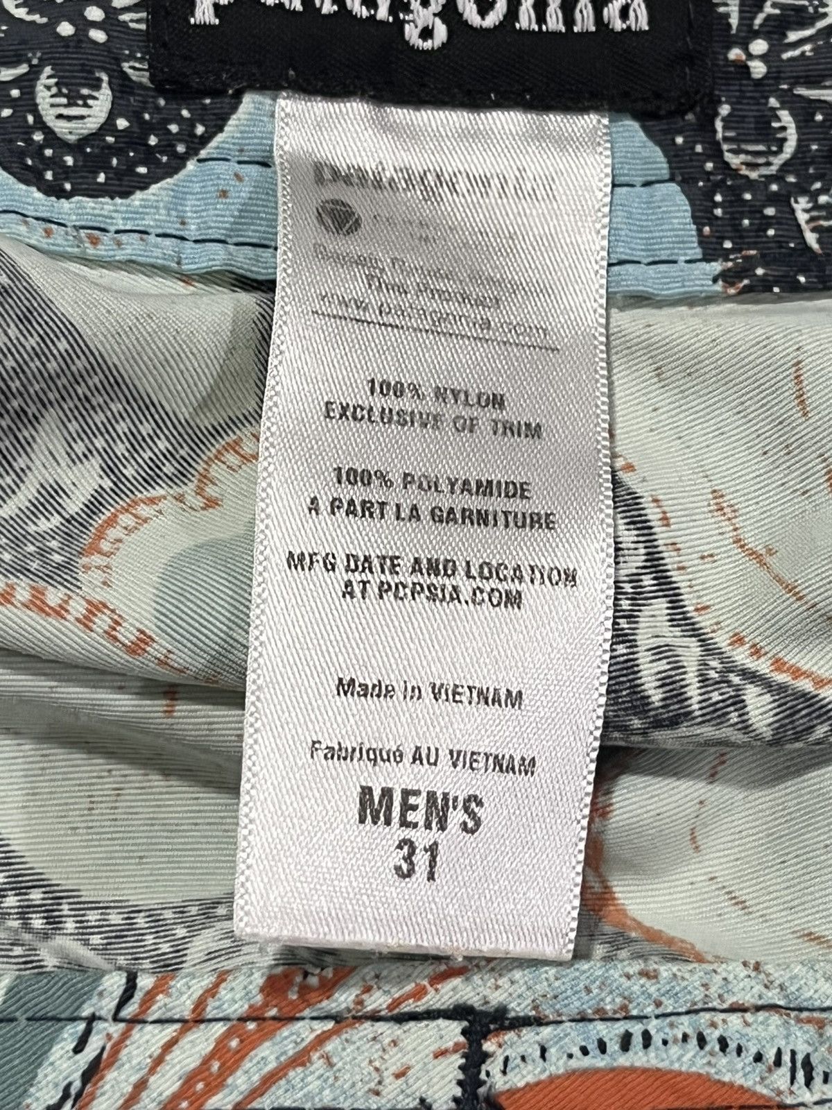 Patagonia Patagonia Floral Surfing Shorts Size US 31 - 9 Thumbnail