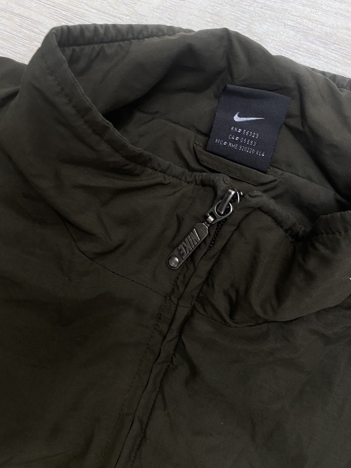 Vintage Vintage Nike Windbreaker Jacket - Olive / Beige / Orange Size US L / EU 52-54 / 3 - 6 Thumbnail