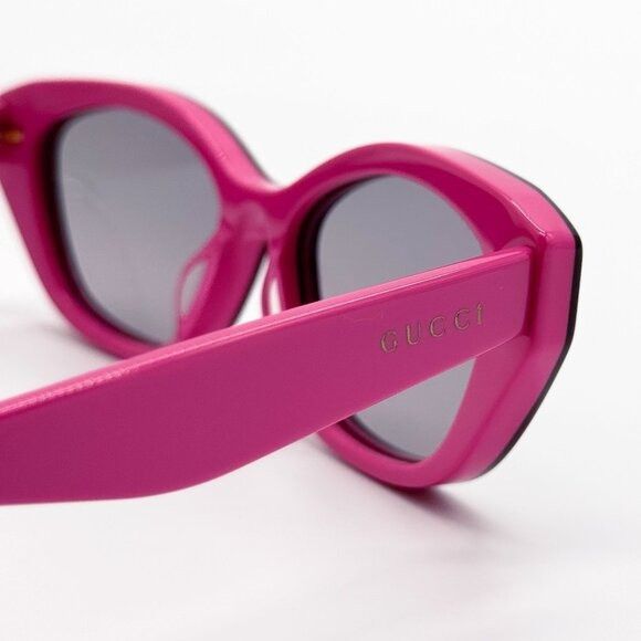 Gucci NEW GUCCI SUNGLASSES GG1638S 003 PINK/BLACK WOMEN EYEWEAR Size ONE SIZE - 7 Thumbnail