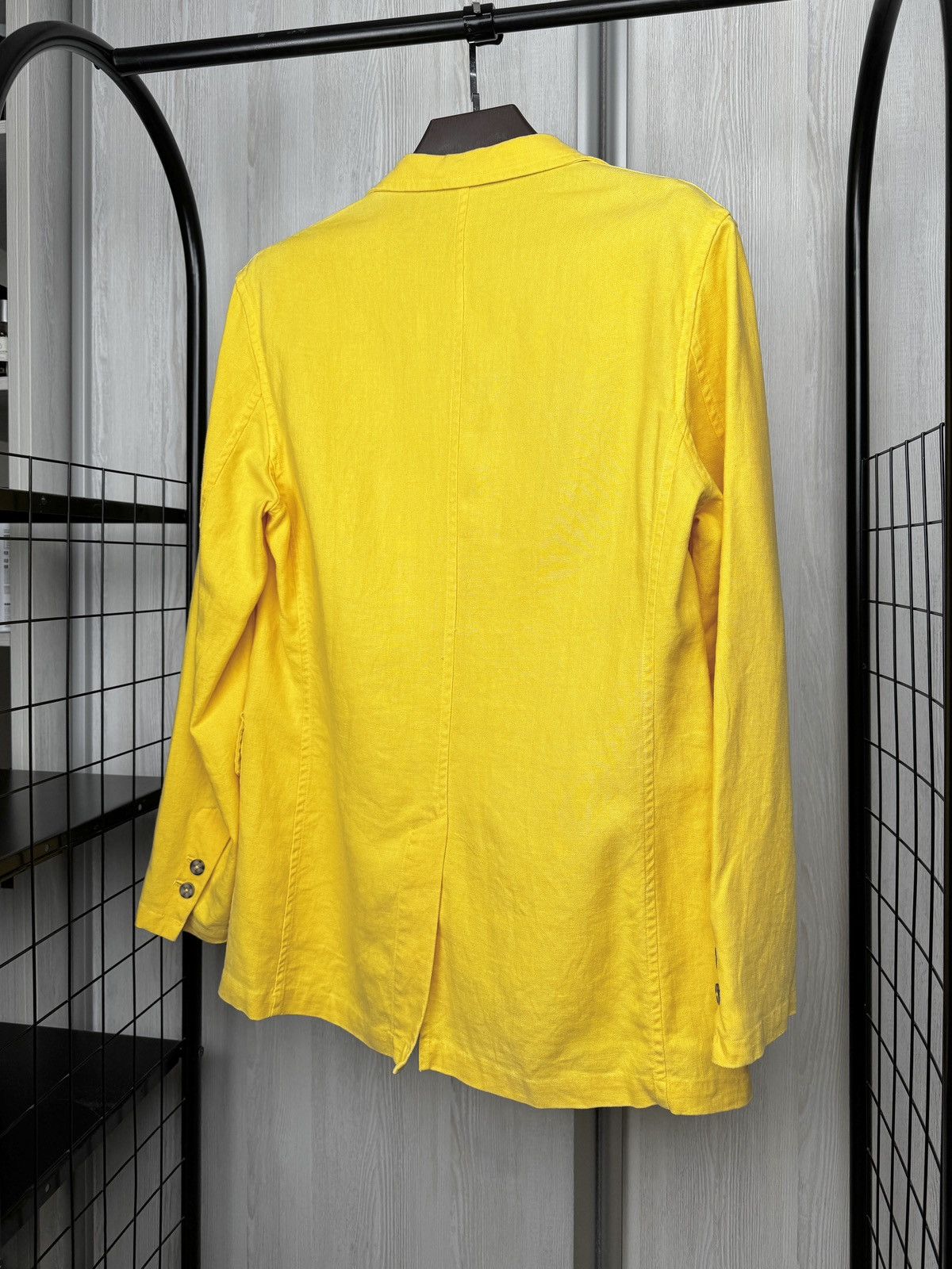 Other J.Keydge yellow linen ivy slack jacket blazer size 50 Size 40R - 6 Thumbnail