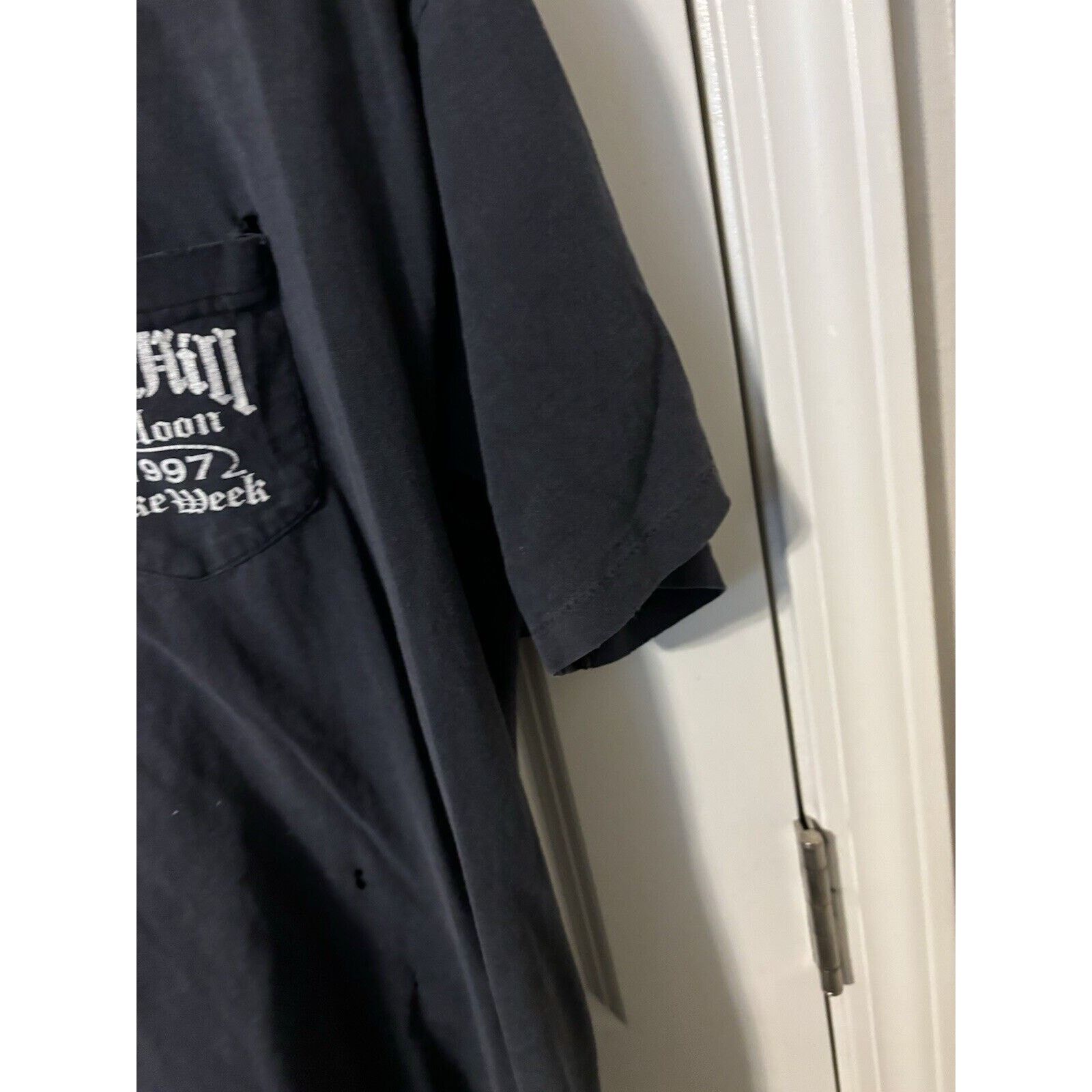 Other vintage black boothill 97 rare shredded faded T-shirt XL Size US XL / EU 56 / 4 - 9 Thumbnail