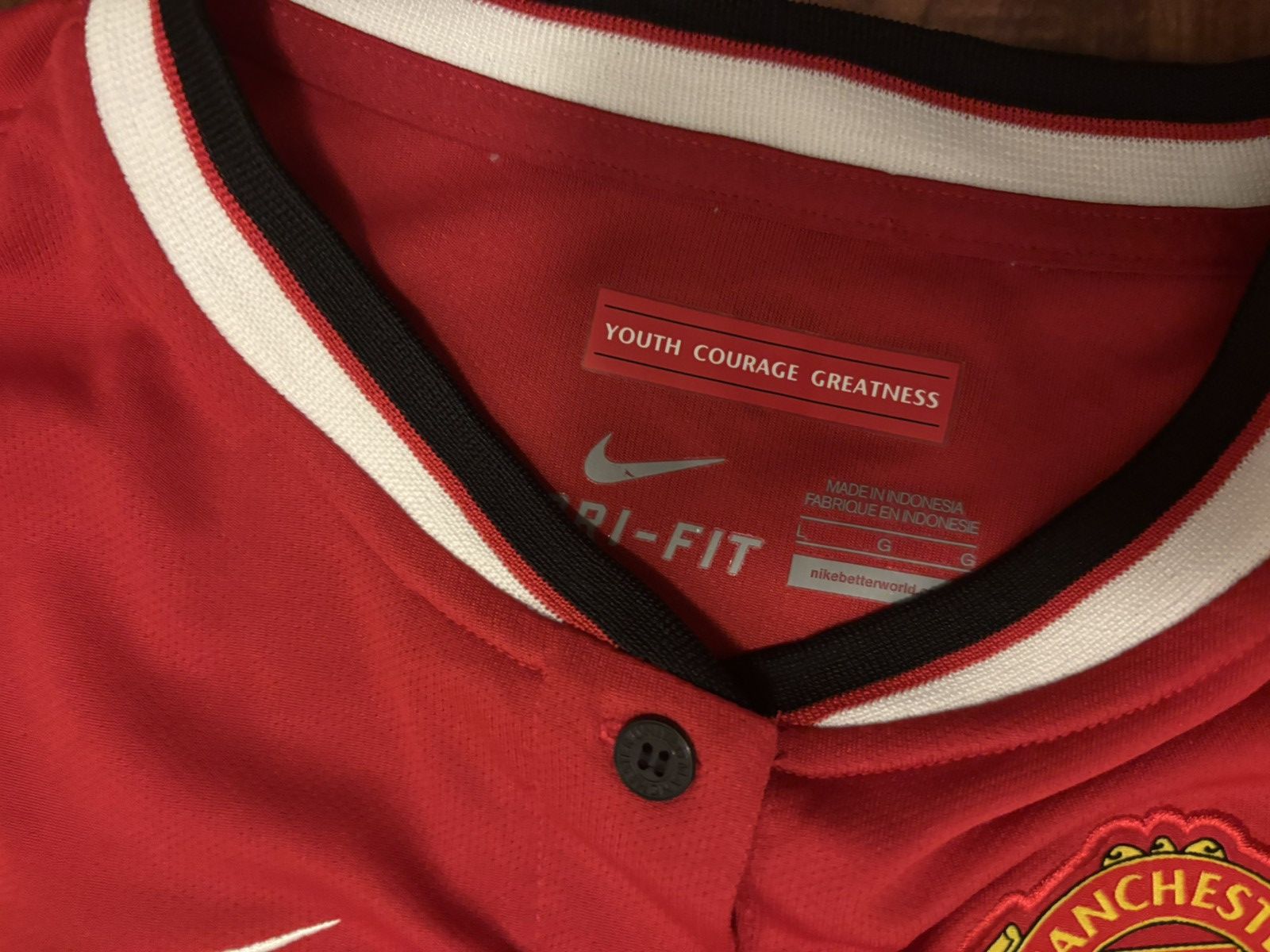 Nike Manchester United 2014-2015 Kit Size L / US 10 / IT 46 - 5 Thumbnail