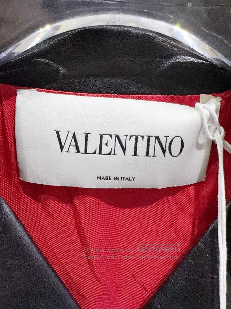 Valentino Valentino Leather coat Size S / US 4 / IT 40 - 2 Thumbnail