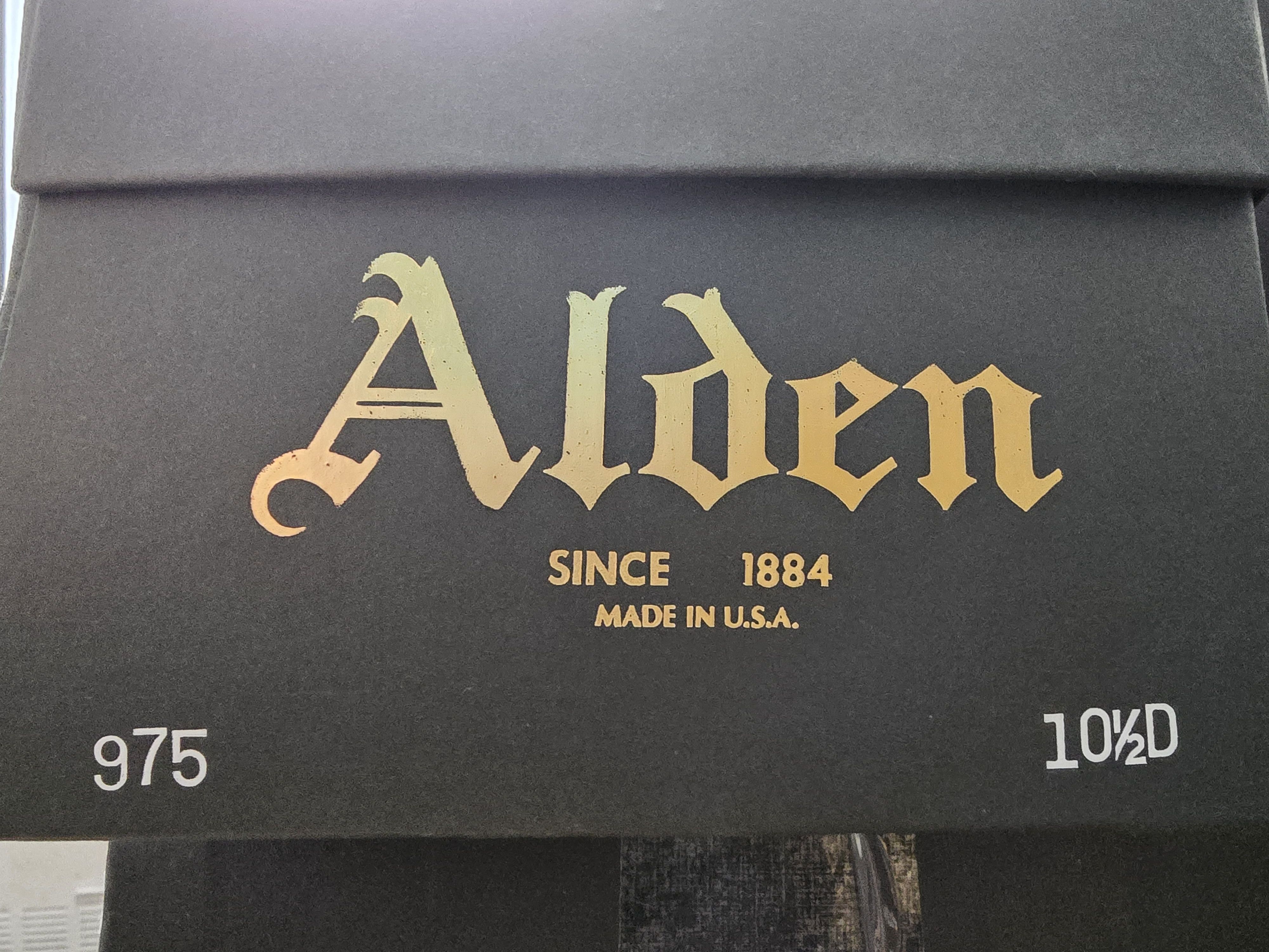 Alden 975 Long Wing Blucher(Color 8 Shell Cordovan) Size US 10.5 / EU 43-44 - 7 Thumbnail