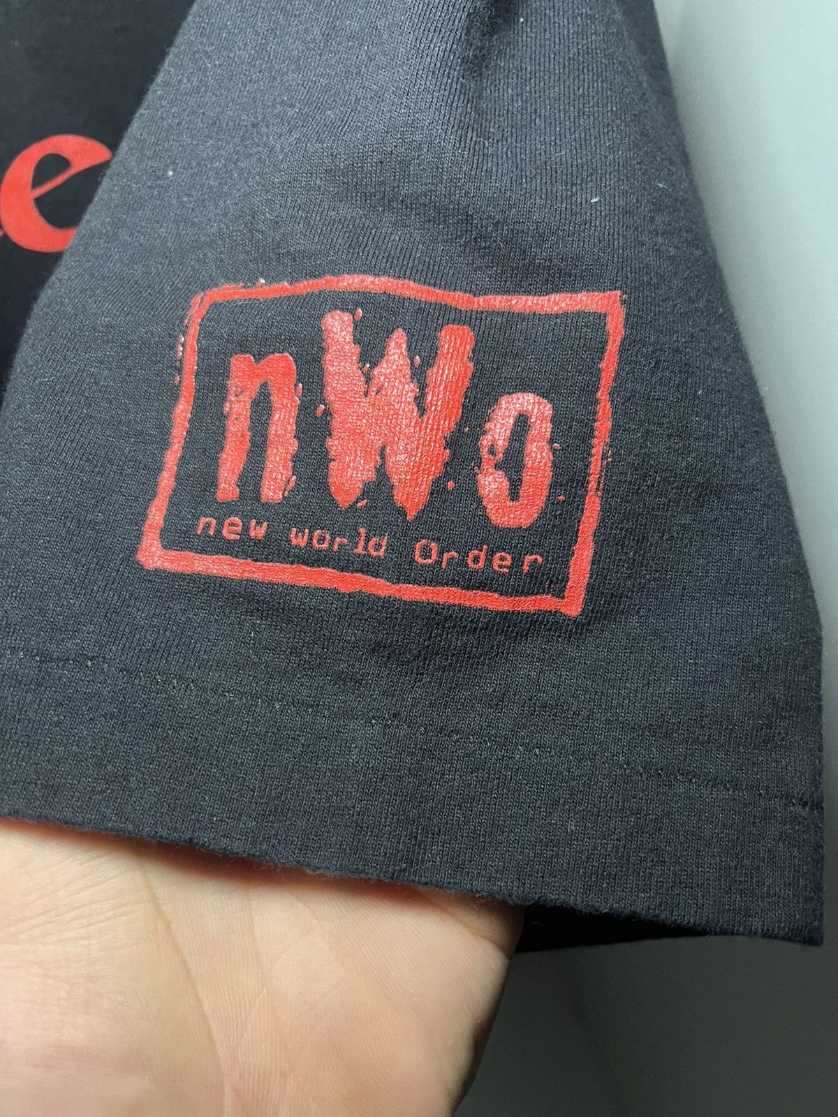 Other Vintage 90’s Outsiders NWO T Shirt Scott Hall Kevin Nash Size US XL / EU 56 / 4 - 3 Thumbnail