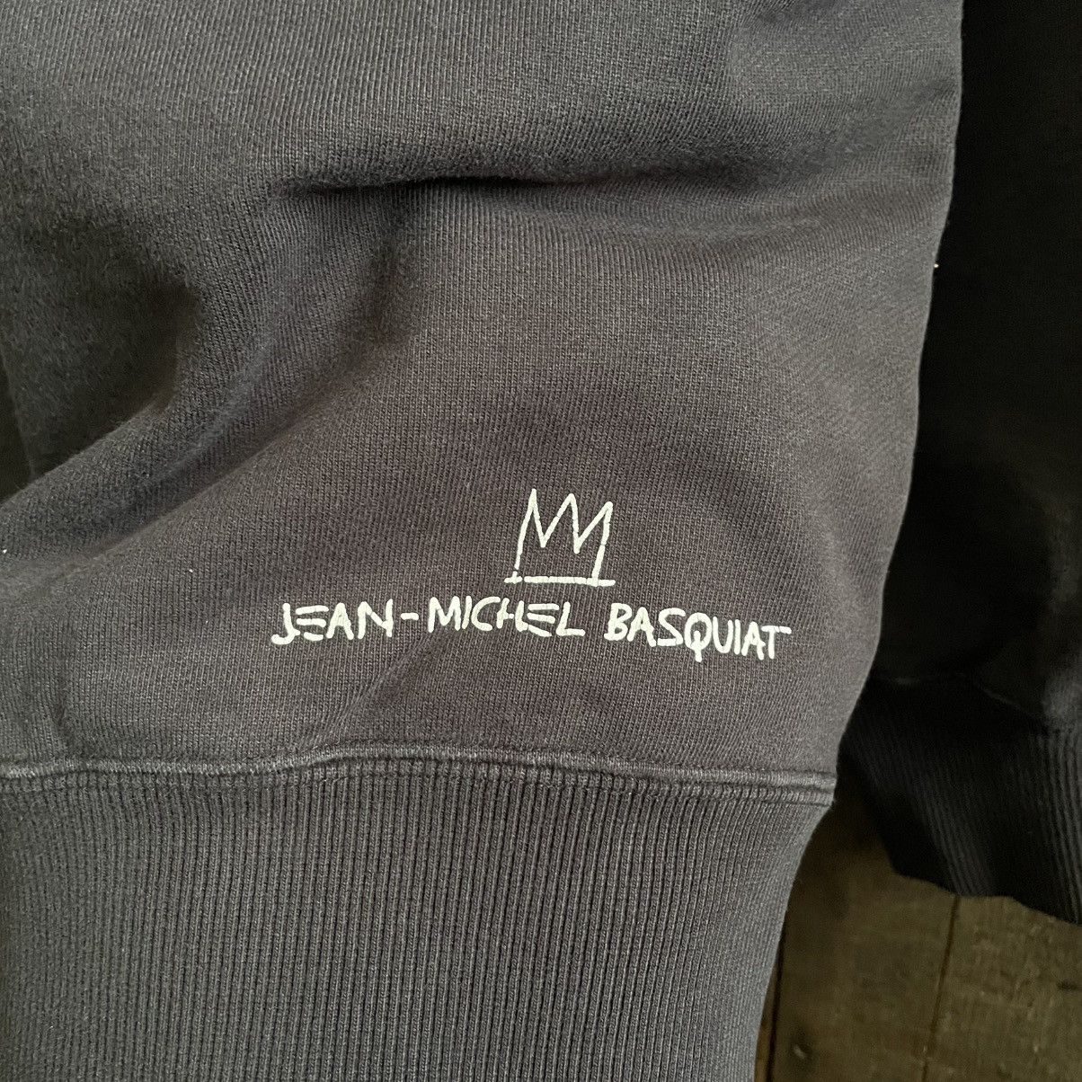 Jean-Michel Basquiat × Uniqlo Jean Michel Basquiat Sunfaded Hoodie Size US L / EU 52-54 / 3 - 11 Thumbnail
