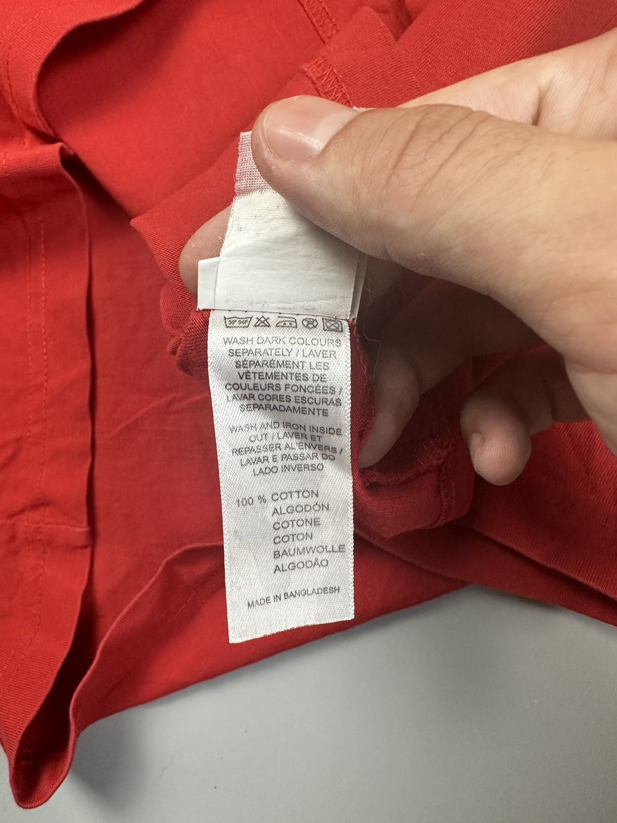 Ferrari Red oversized tee Ferrari big logo Size US XL / EU 56 / 4 - 7 Thumbnail