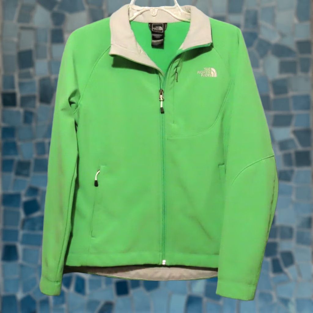 The North Face VINTAGE? The North Face Apex Bionic Jacket Women’s M Lime Green Full Zip Size M / US 6-8 / IT 42-44 - 1 Thumbnail