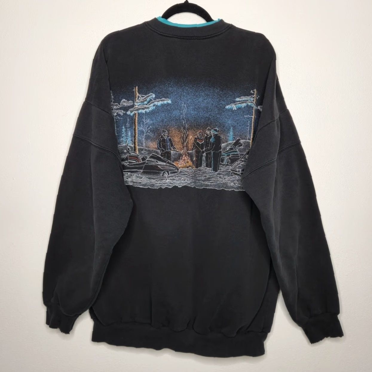 Vintage VINTAGE Snowmobile Wrap Oversize Crewneck Sweatshirt SKi Doo Wisconsin Size US XXL / EU 58 / 5 - 4 Thumbnail