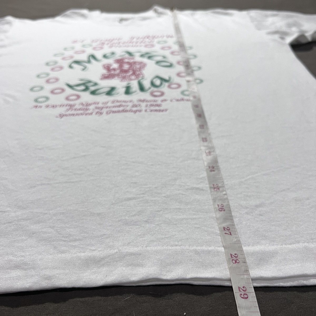 Vintage Vintage 90s Mexico Baila Dance music culture Promo Tee XL Size US XL / EU 56 / 4 - 7 Thumbnail