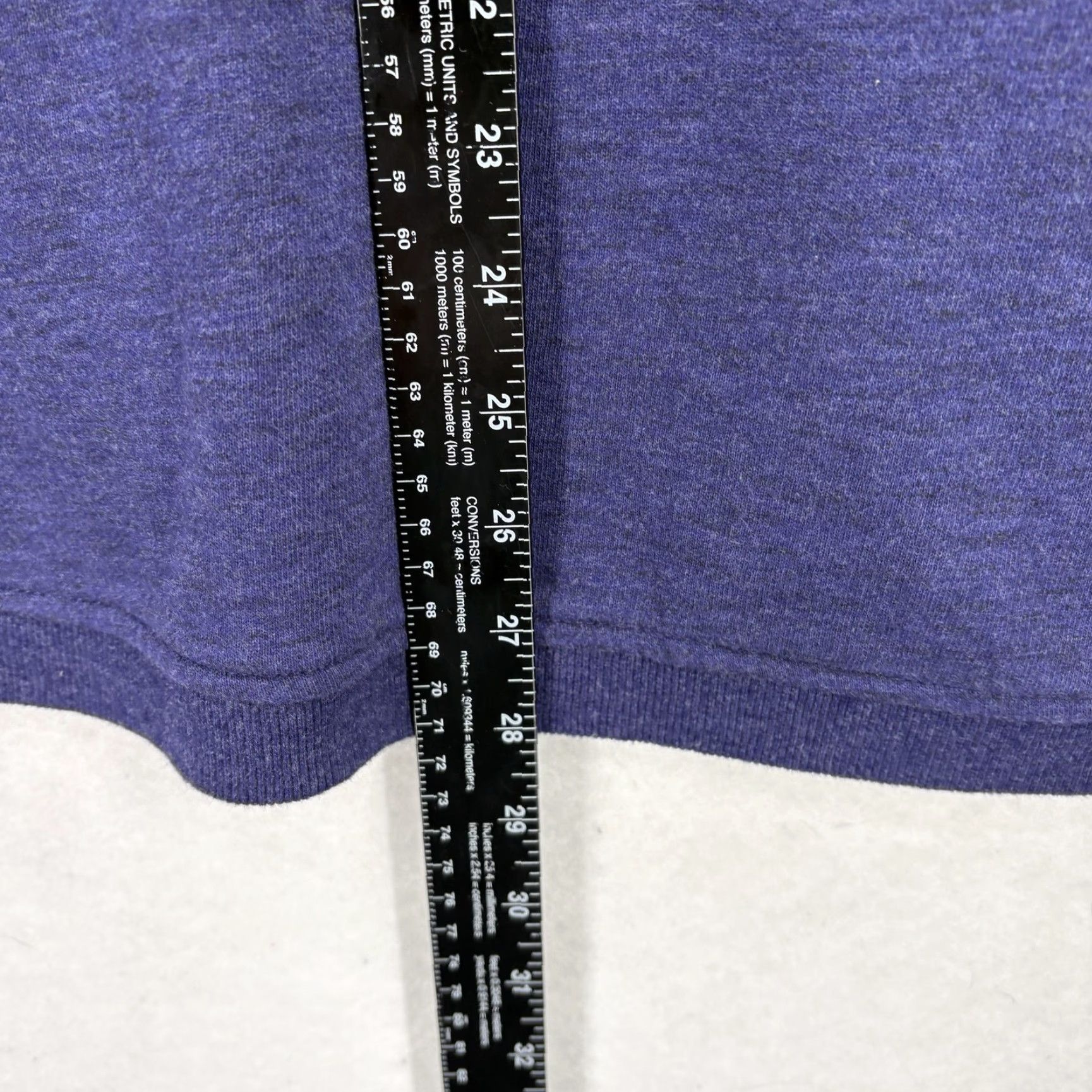 Vintage Duluth Ooh-La-Loop Tunic Top Womens XS Purple V-Neck Long Sleeve Sweatshirt Shirt Size XS / US 0-2 / IT 36-38 - 6 Thumbnail