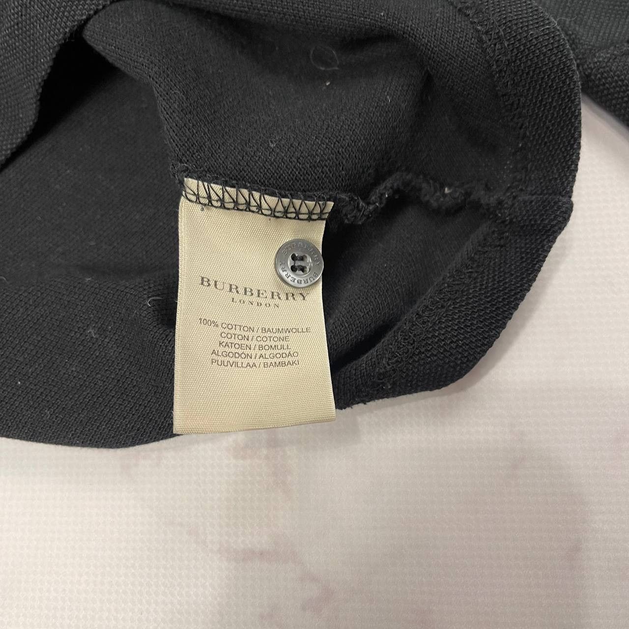 Burberry Rare!! Burberry Polo 3/4 Long Sleeve Tee Size XL Size XL / US 12-14 / IT 48-50 - 16 Thumbnail
