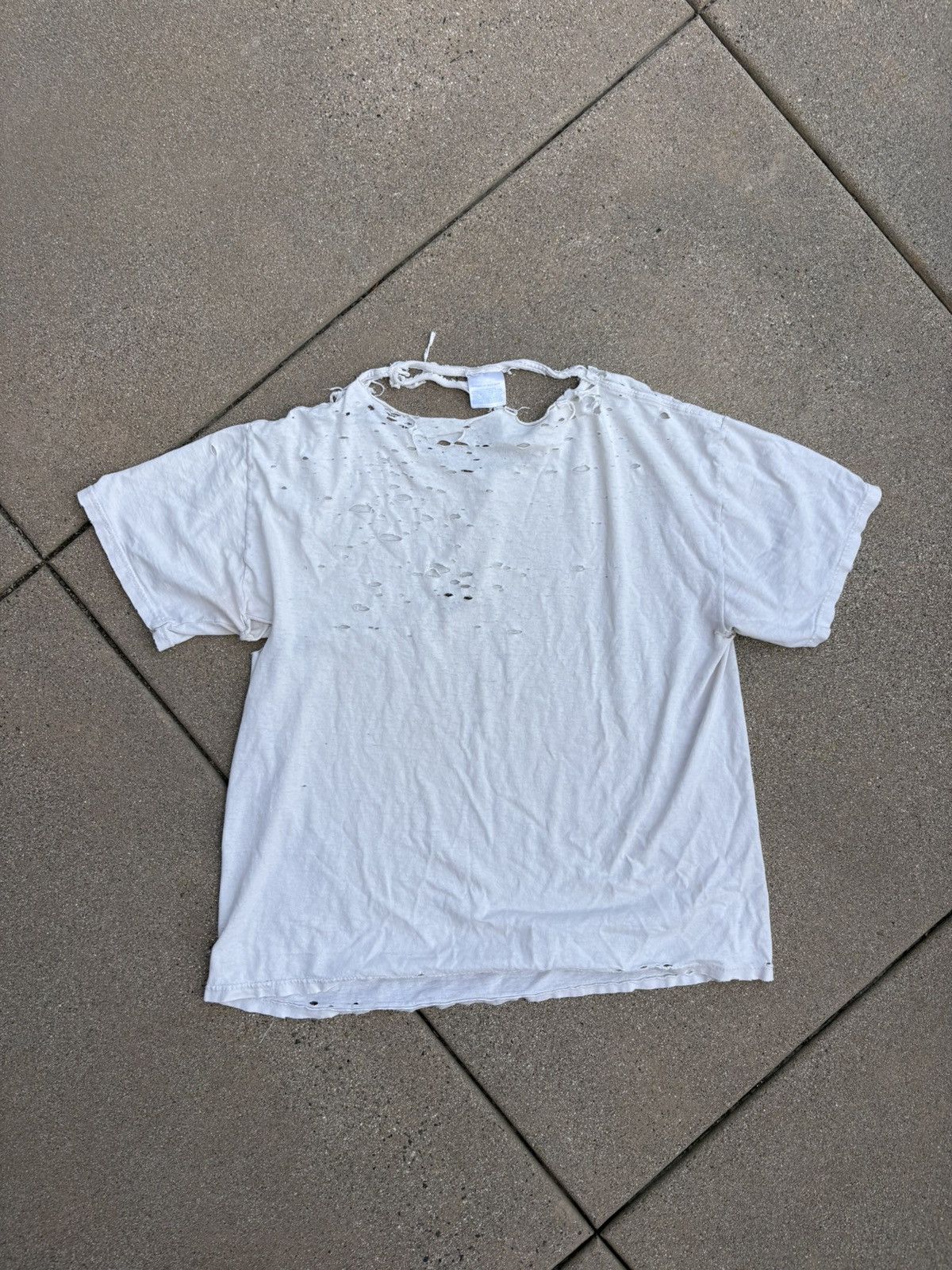 Vintage SMOKED Distressed vintage graphic tee Size US XL / EU 56 / 4 - 2 Thumbnail