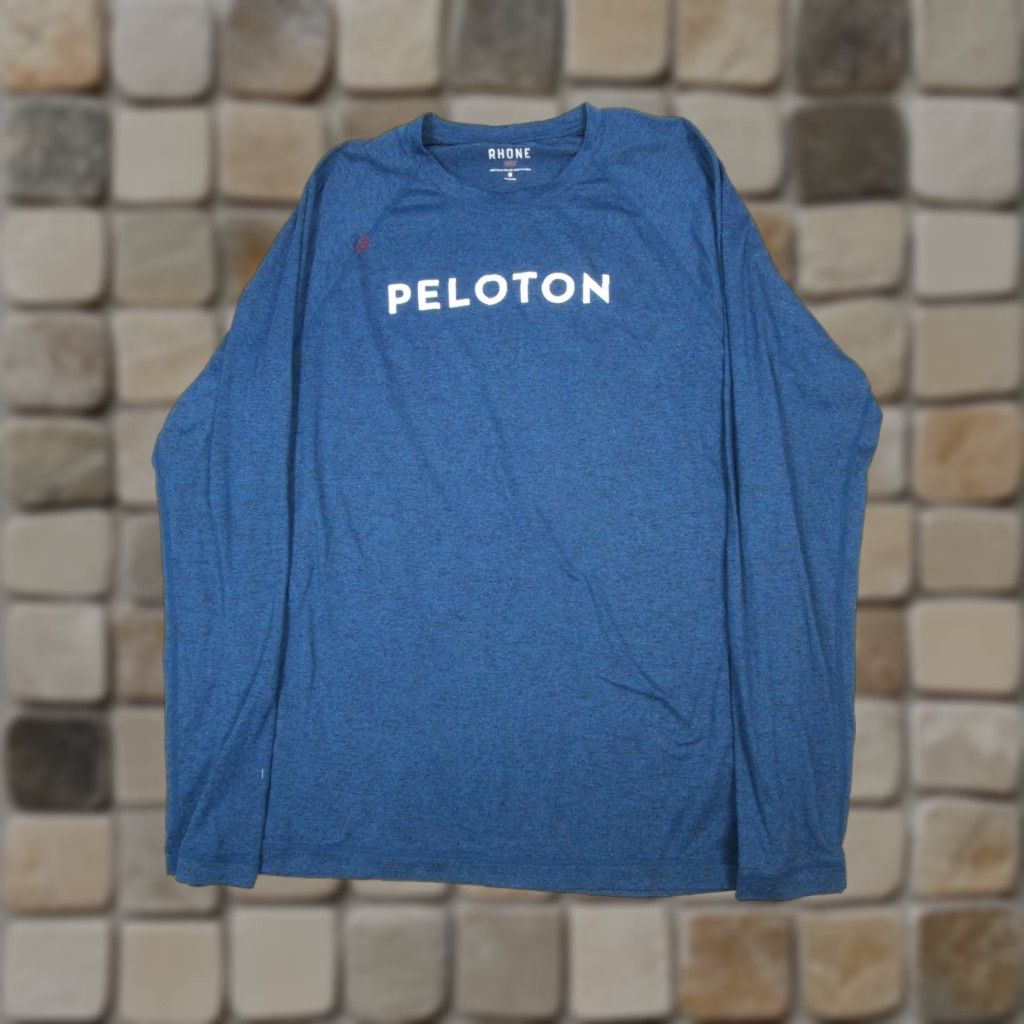 Rhone Rhone Shirt Womens Medium Blue Peleton Cycling Pullover Shirt Size M / US 6-8 / IT 42-44 - 1 Thumbnail