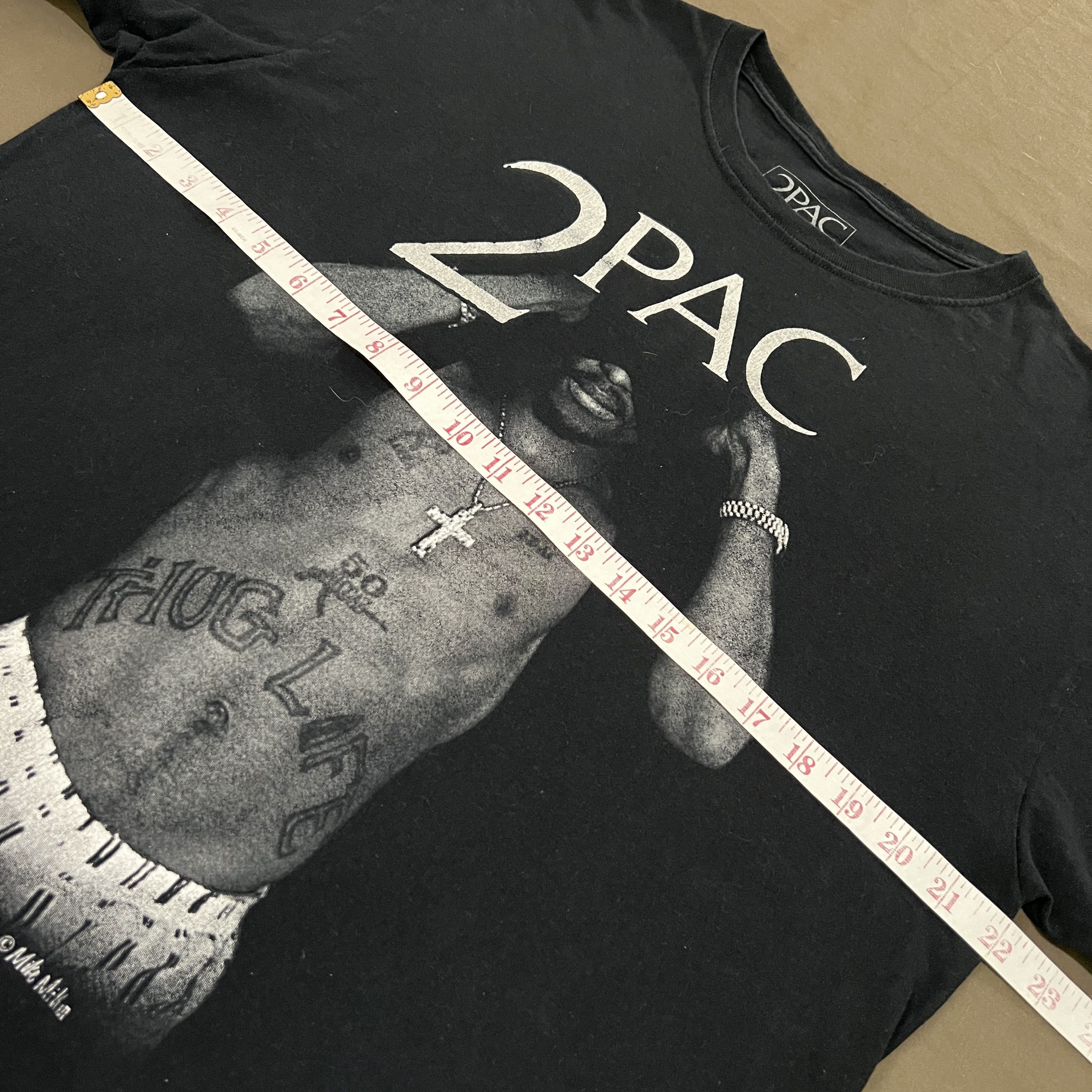 Band Tees × Rap Tees 2017 2pac Tupac Shakur Promo Rap Tee Size US L / EU 52-54 / 3 - 6 Thumbnail