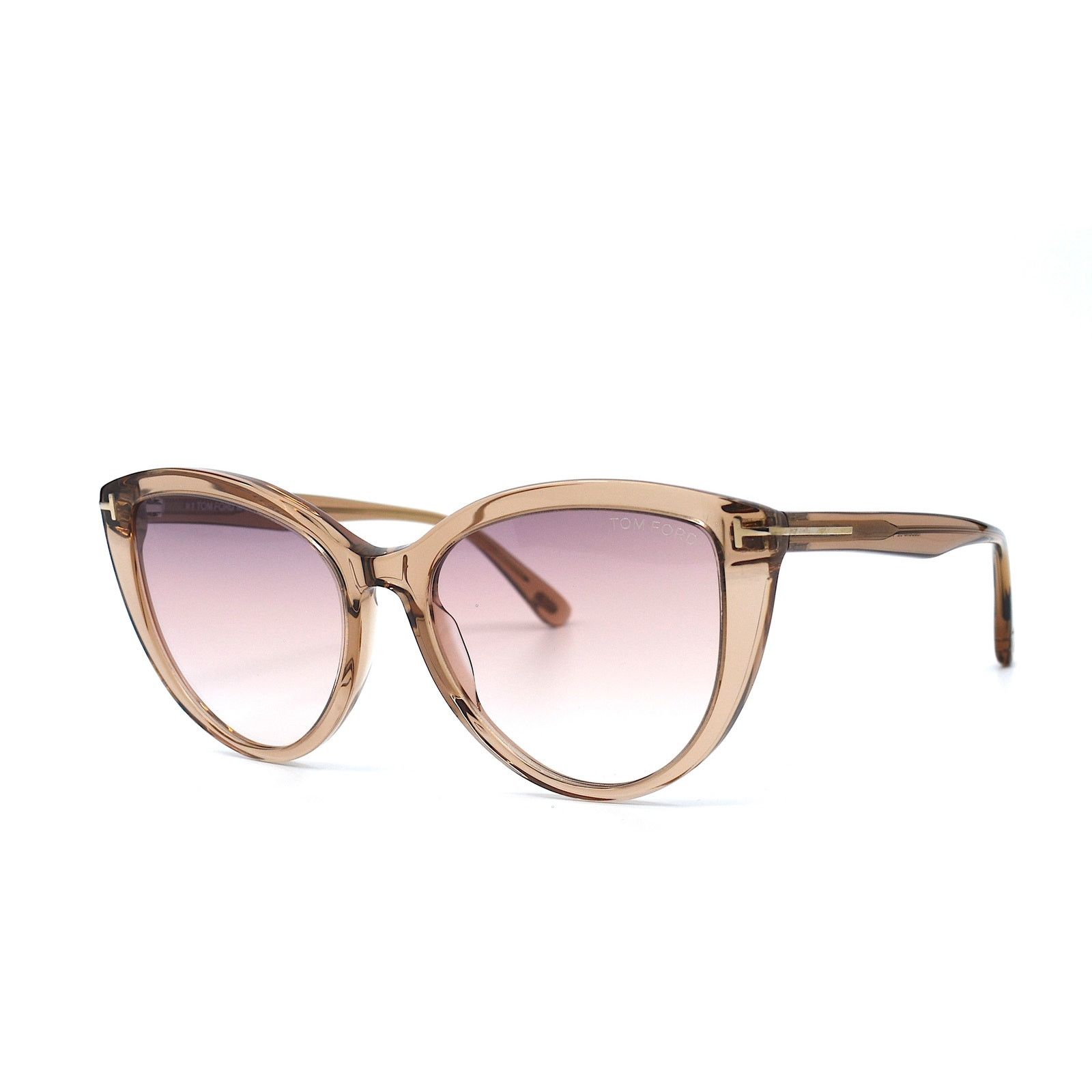 Tom Ford TOM FORD ISABELLA-0 TF915 45G PEACH PINK GRADIENT SUNGLASSES Size ONE SIZE - 3 Thumbnail